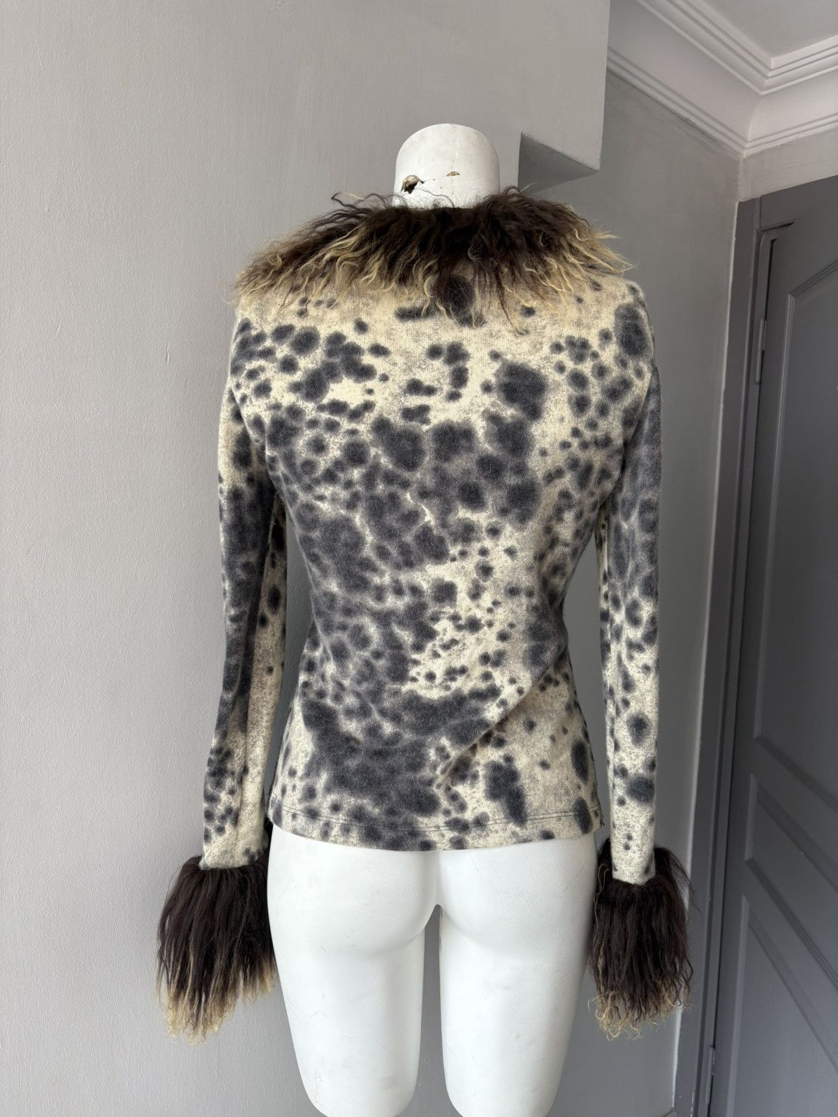 Vintage Italian cardigan Size L / US 10 / IT 46 - 7 Thumbnail