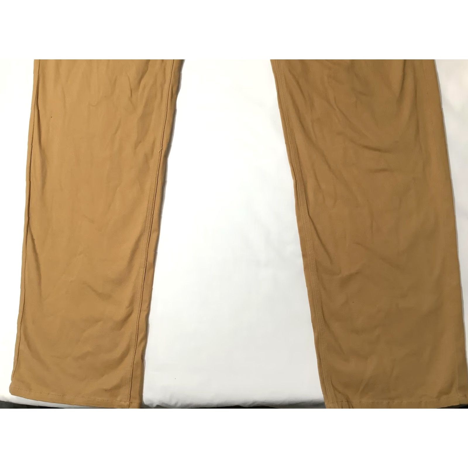 Frye Frye & Co Pants Mens 40x36 Beige Cargo Straight Leg Big & Tall Stretch Workwear Size US 40 / EU 56 - 4 Thumbnail
