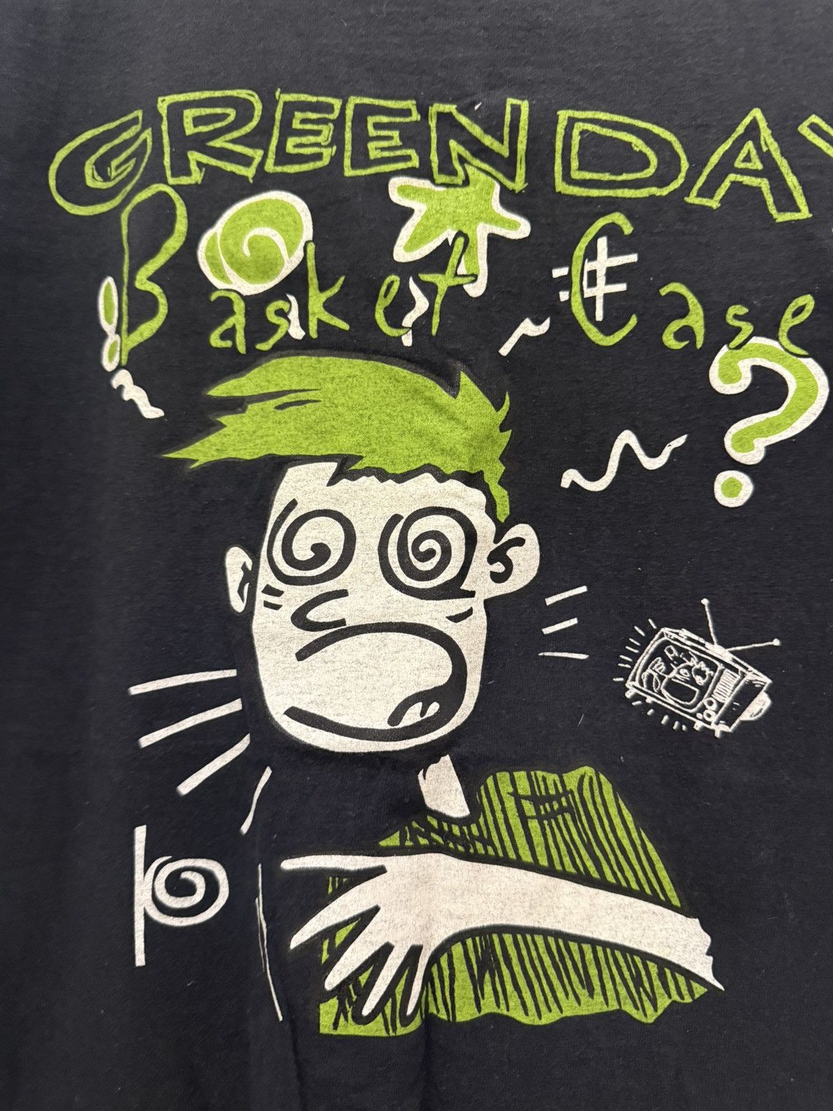 Band Tees Green Day vintage 1994 basket case rare T-shirt Size US XL / EU 56 / 4 - 3 Thumbnail