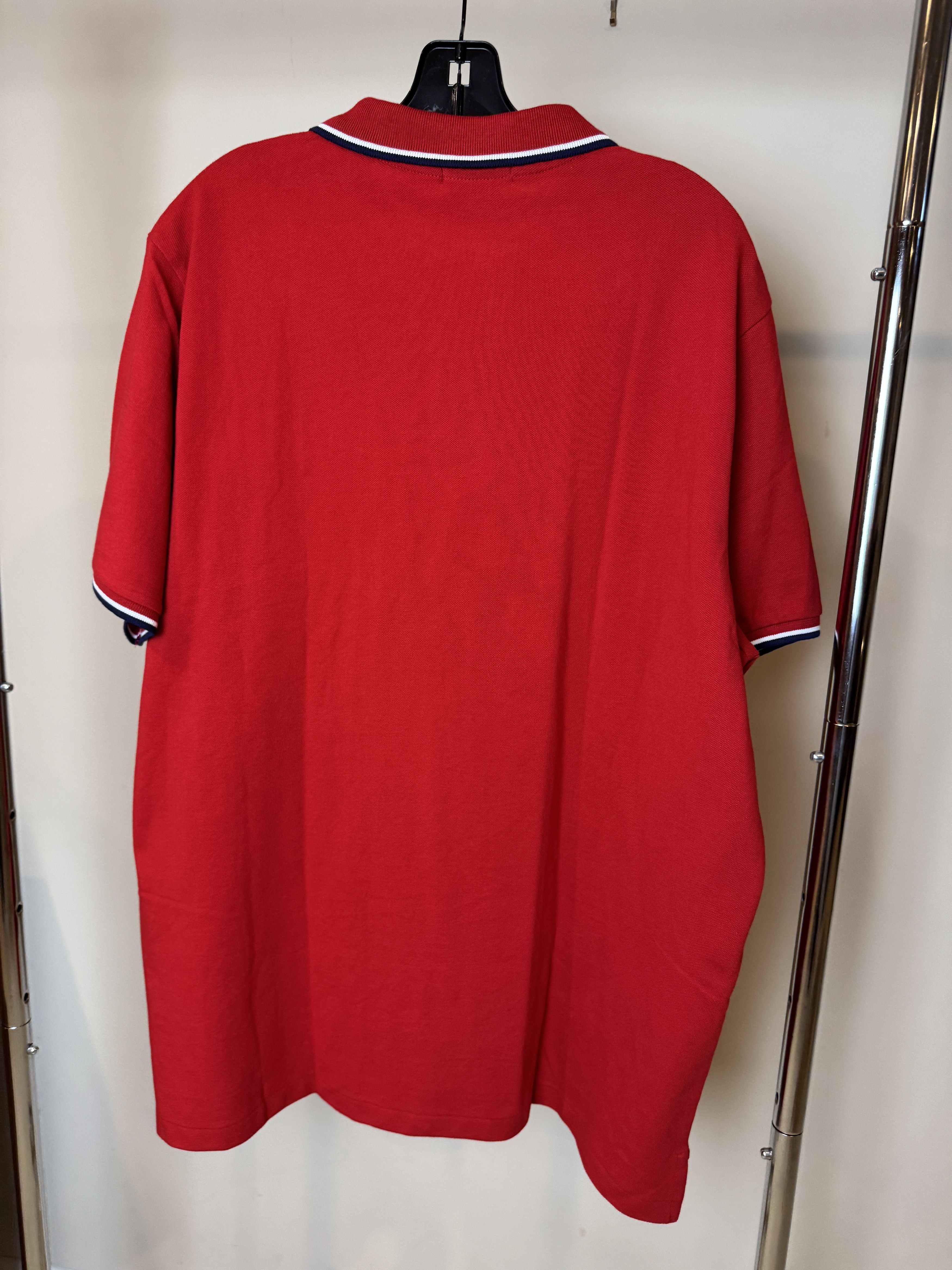 Polo Ralph Lauren Polo Ralph Lauren Classic Fit Mesh Polo Shirt Red Size US XL / EU 56 / 4 - 6 Thumbnail