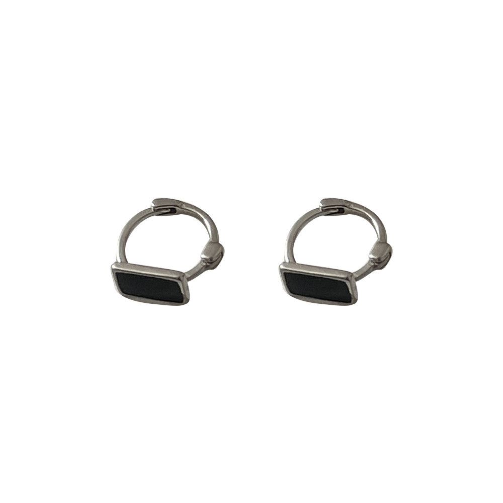 Jewelry × Sterling Silver Punk Earrings One Pairs Chrome Jewelry Size ONE SIZE - 5 Thumbnail