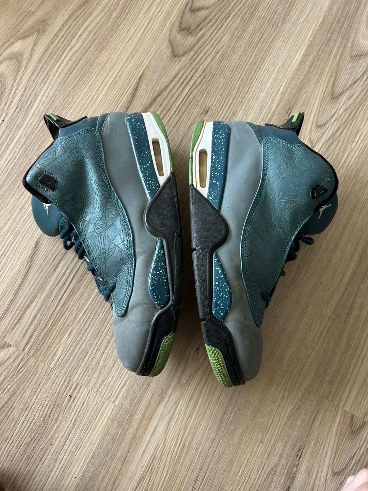 Jordan Brand 2014 Jordan Dub Zero Teal Size US 9 / EU 42 - 4 Thumbnail