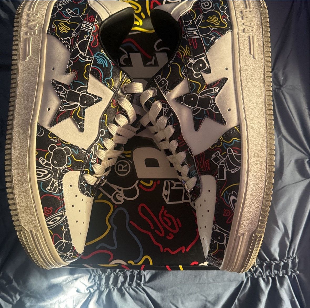 Bape × Medicom Toy Medicom Toy x Bapesta Low M2 Size US 9 / EU 42 - 3 Thumbnail