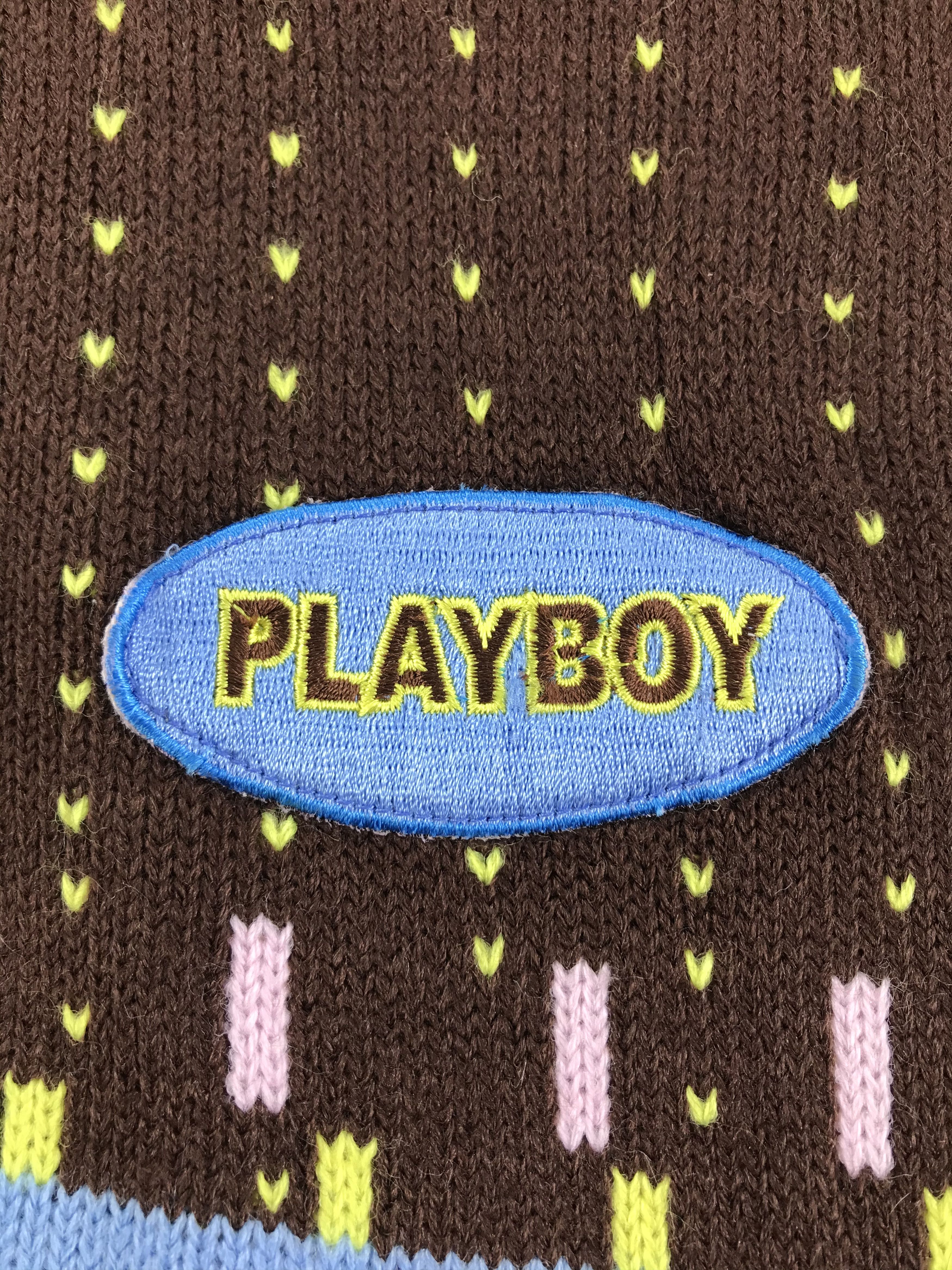 Playboy Vintage Playboy Scarf/Muffler/Neckwear MF1350 Size ONE SIZE - 4 Thumbnail