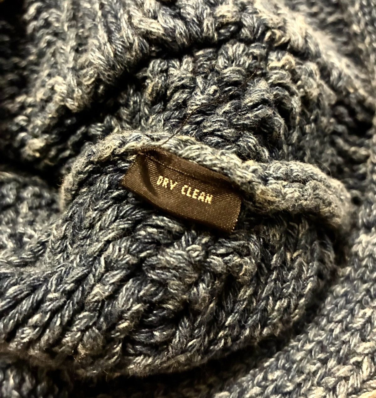 RRL Ralph Lauren DOUBLE RL RALPH LAUREN RRL INDIGO COTTON SWEATER- SIZE 2 MED Size M / US 6-8 / IT 42-44 - 9 Thumbnail