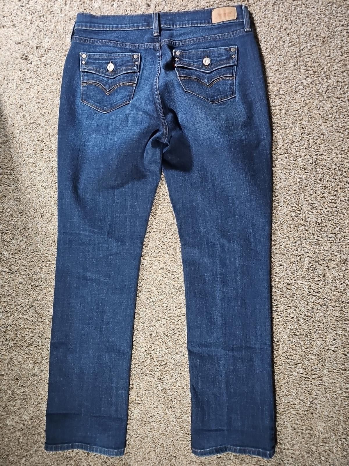 Levi's Levis 505 Straight Leg 10M Jeans Size 32" / US 10 / IT 46 - 5 Thumbnail