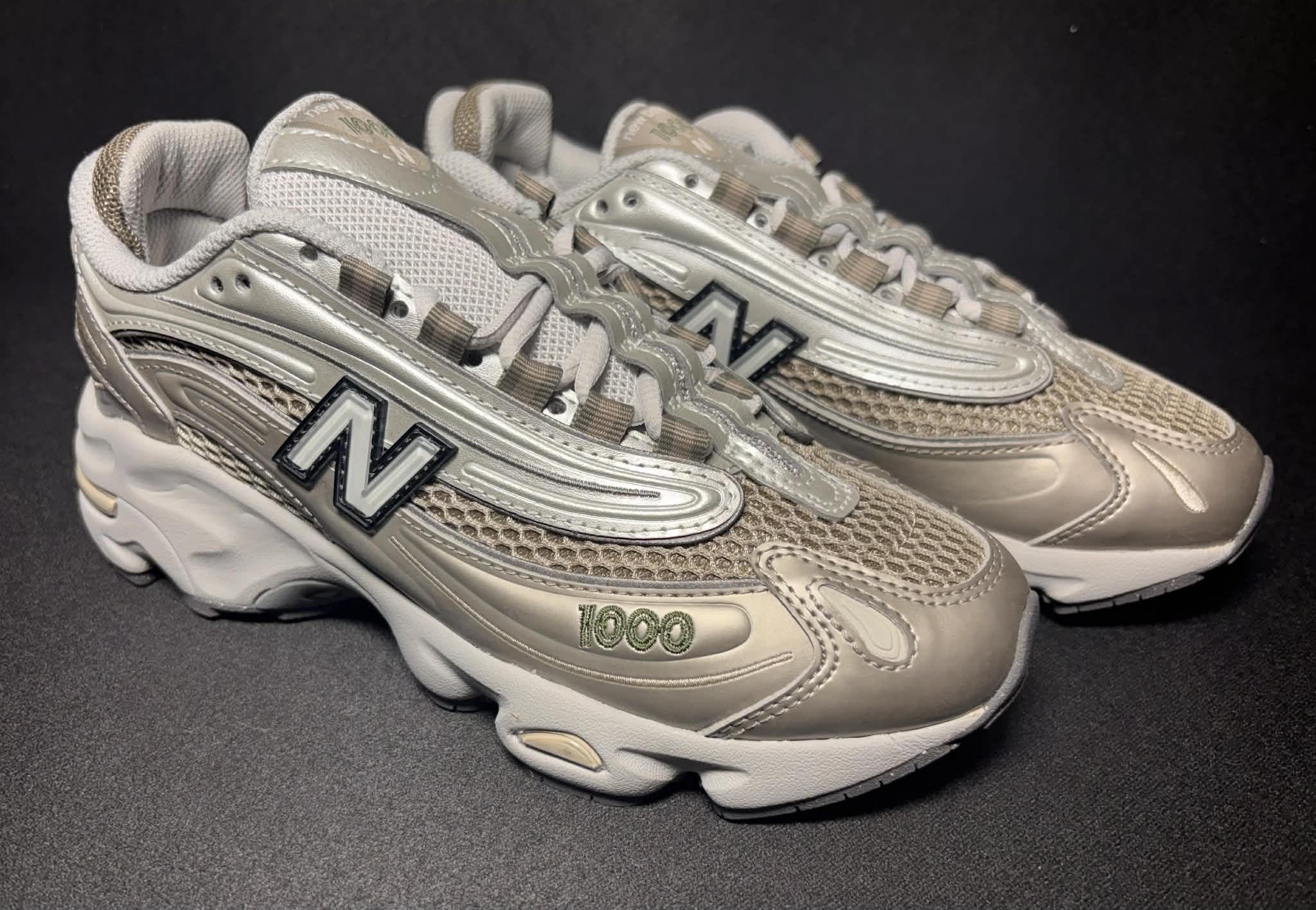 New Balance New Balance 1000 "Silver Metallic" M1000N - Brand New in Box Size US 7 / IT 37 - 2 Thumbnail