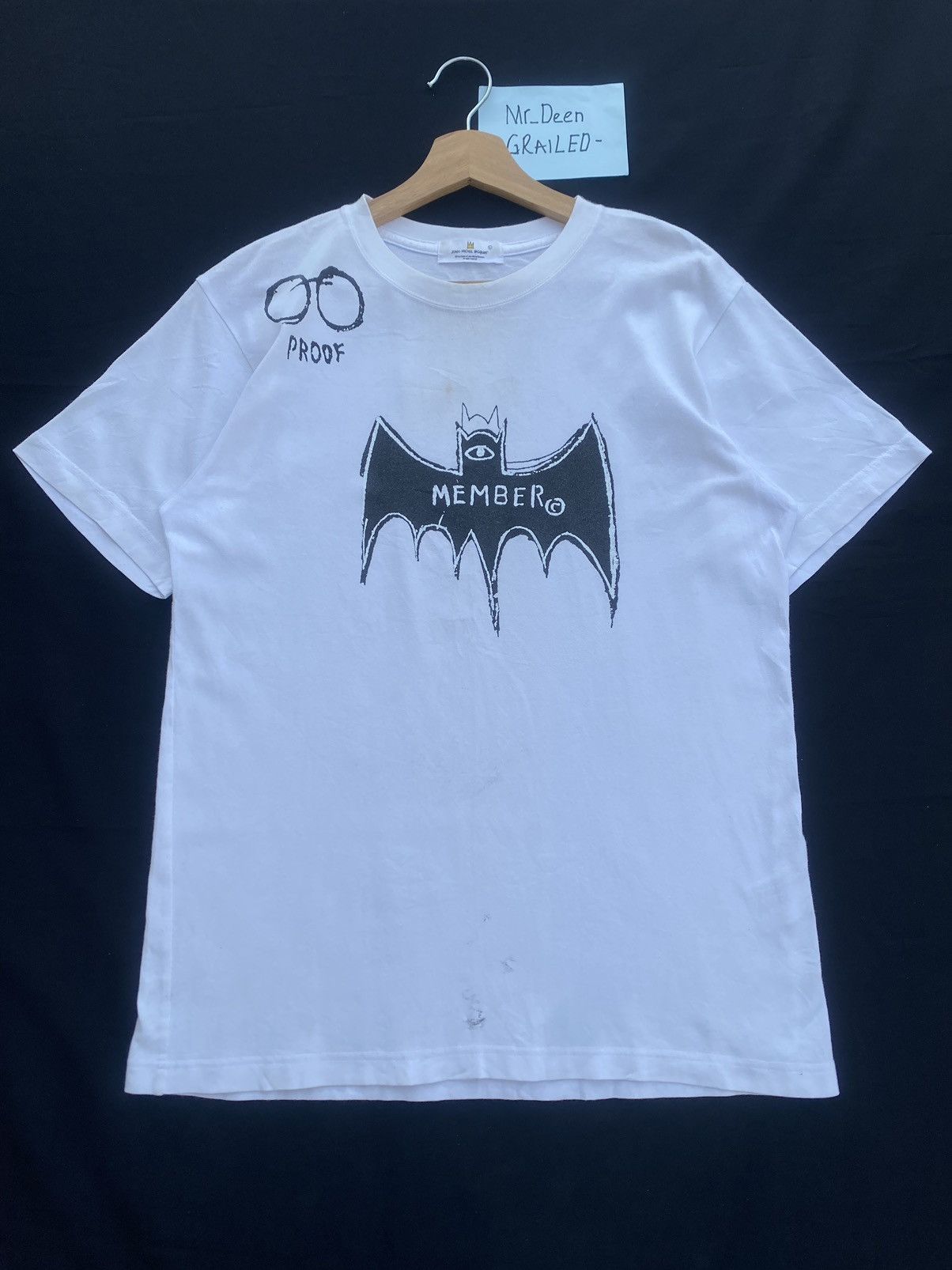 Jean-Michel Basquiat Rare Vintage Jean Michael Basquiat Tshirt Size US L / EU 52-54 / 3 - 1 Thumbnail