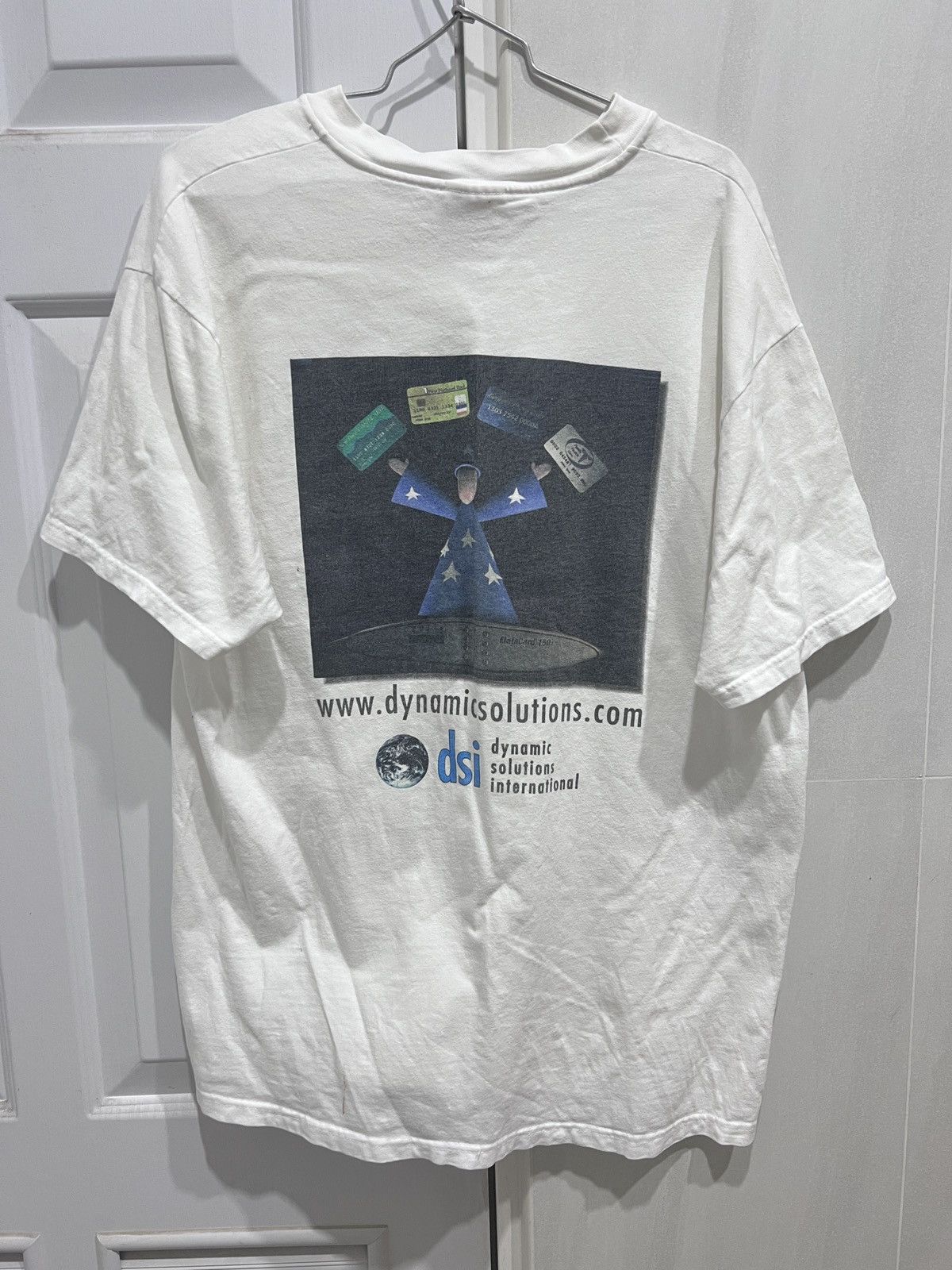 Microsoft Vintage 90s CARDWIZARD SOFTWARE Promo Tee Computer Size US L / EU 52-54 / 3 - 1 Thumbnail