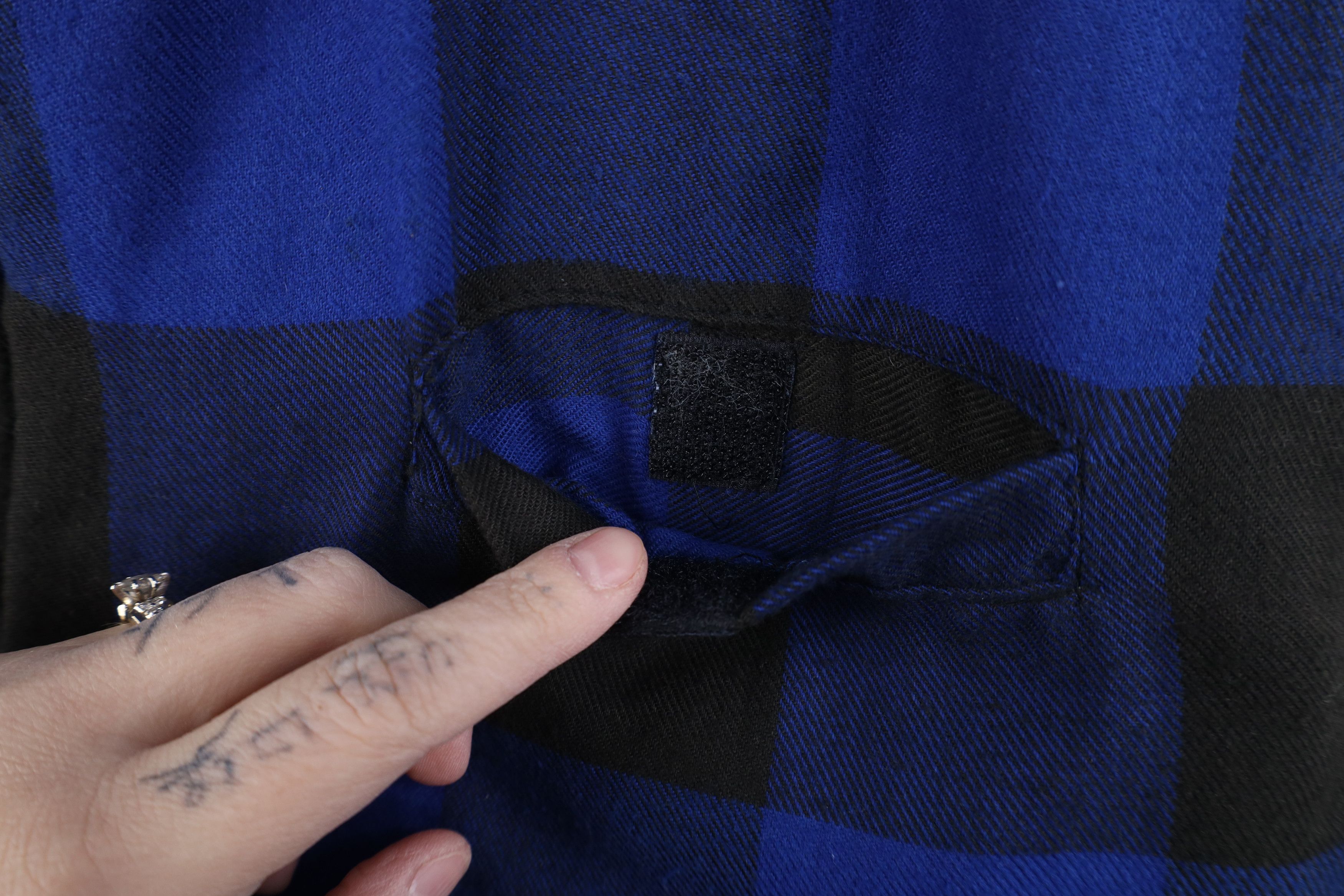 Vintage Vintage 90s Streetwear Full Zip Puffer Vest Jacket Plaid Size US L / EU 52-54 / 3 - 8 Thumbnail