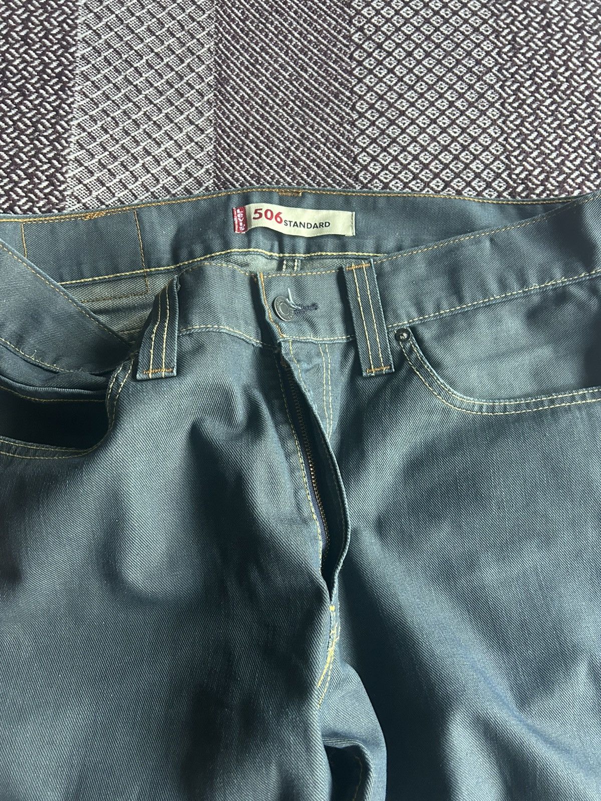 Levi's Vintage Levis 506 Standart Jeans Washed Streetwear Size 34 Size US 34 / EU 50 - 12 Thumbnail