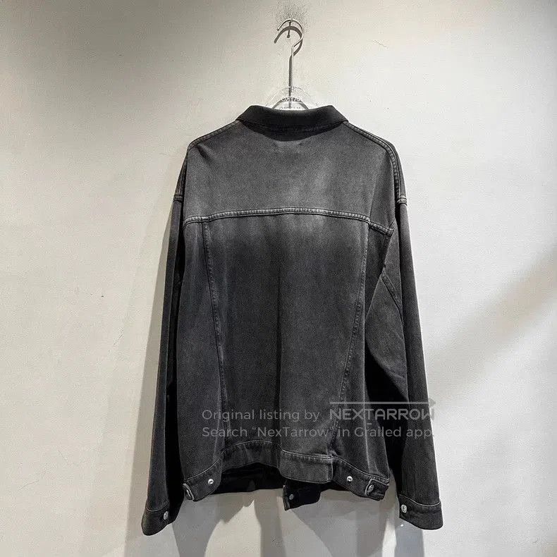 Balenciaga Balenciaga Washed Gradient Denim Jacket. Size US M / EU 48-50 / 2 - 4 Thumbnail