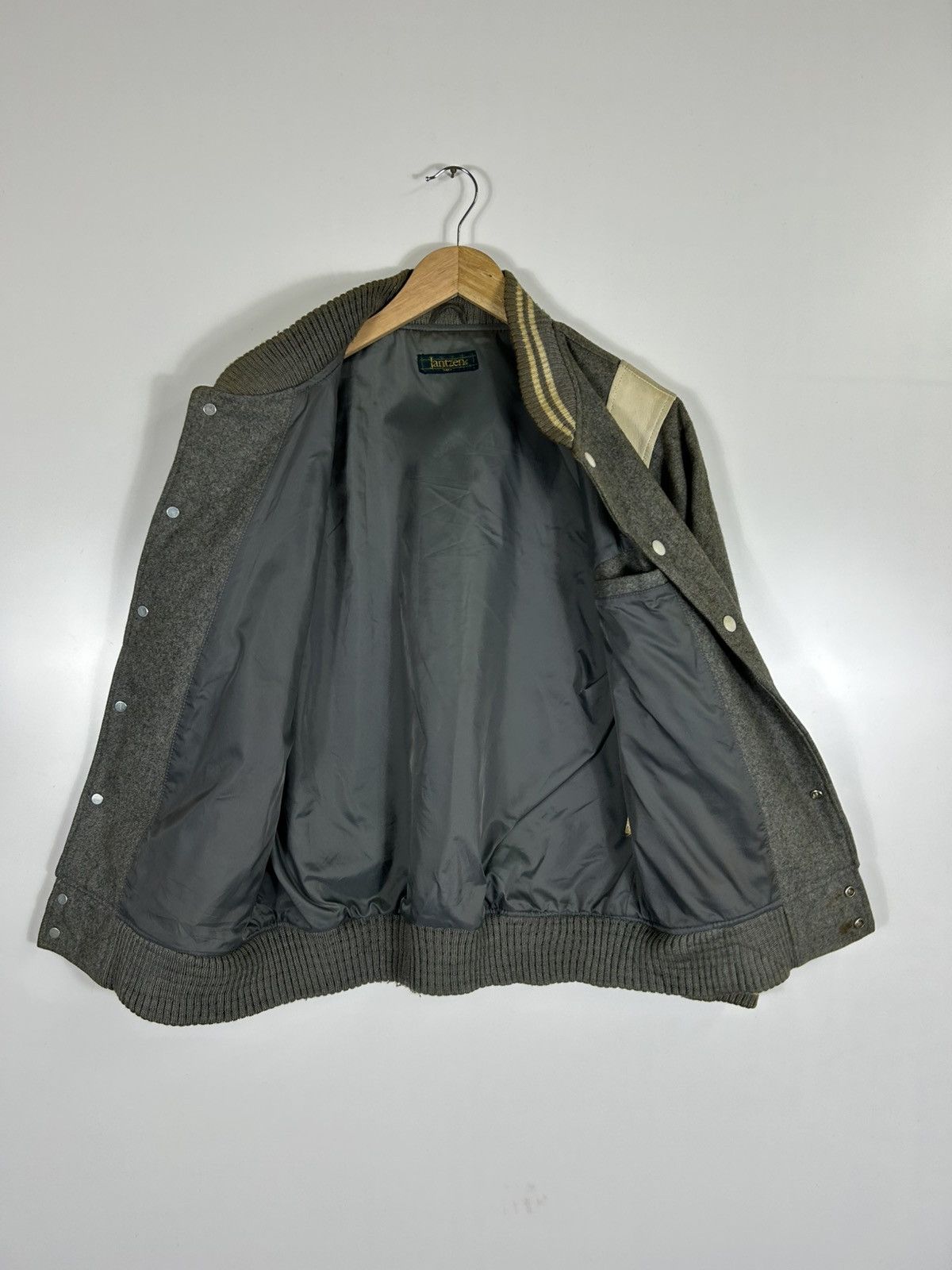 Leather × Vintage ⚡️Vintage Jantzen Leather Varsity Jacket Size US M / EU 48-50 / 2 - 9 Thumbnail
