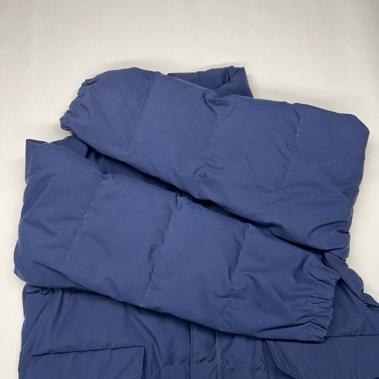 Vintage VTG 10X Down Jacket Blue Puffer Coat Zip Pocket Work Retro Size US XL / EU 56 / 4 - 6 Thumbnail