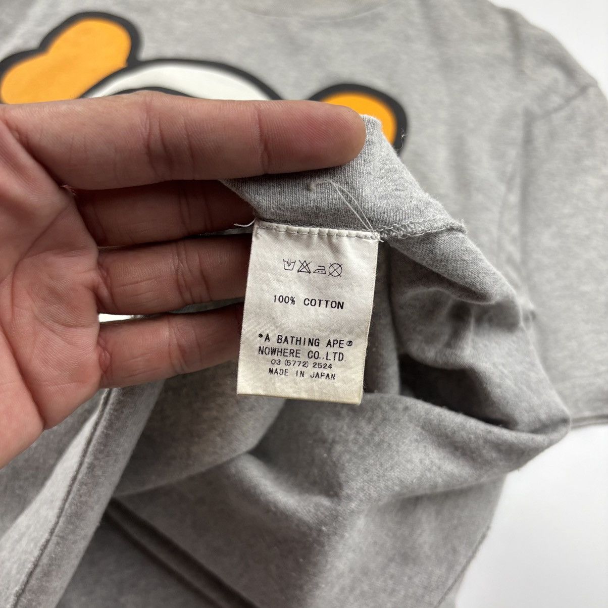 Bape × Kaws Bape x KAWS Baby Milo Shirt Size US S / EU 44-46 / 1 - 11 Thumbnail