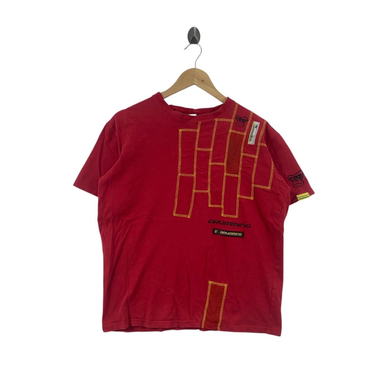 Other DRUMMING JAPAN APE Shibuya Streetwear Groove Tee Shirt Top Size US L / EU 52-54 / 3 - 1 Thumbnail