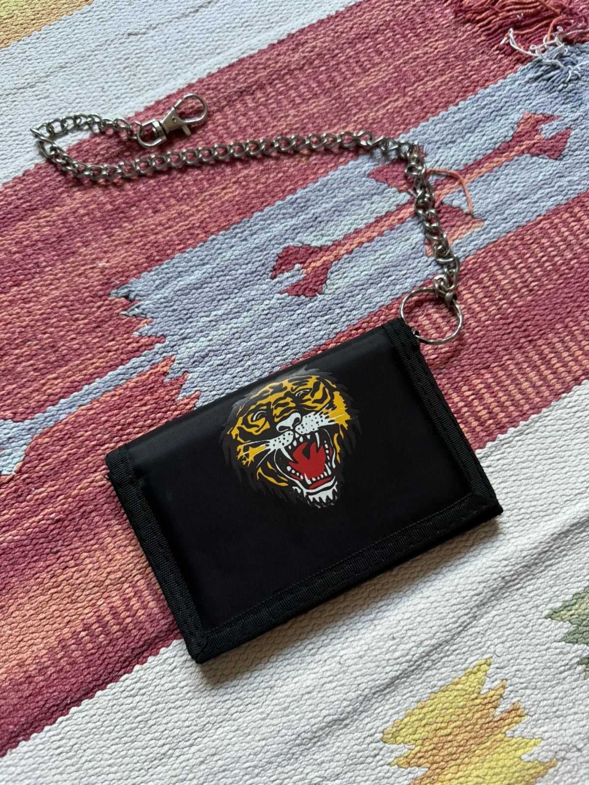 Ed Hardy Vintage 90’s Ed Hardy Style y2k Japanese Pocket Wallet Size ONE SIZE - 3 Thumbnail
