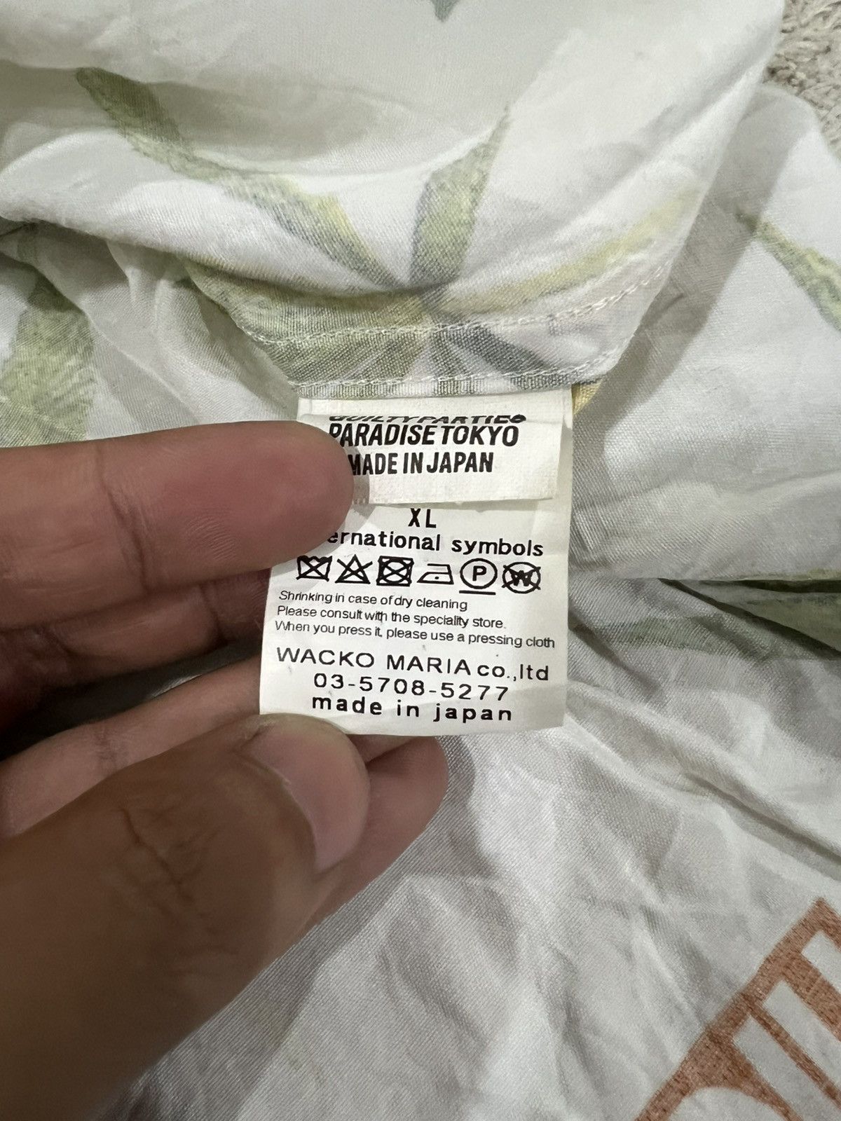 Wacko Maria SS18 Wacko Maria High Times "Marijuana" Rayon Hawaiian Shirt Size US XL / EU 56 / 4 - 9 Thumbnail