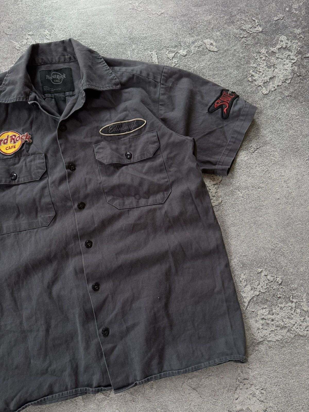 Hard Rock Cafe × Vintage Hard Rock🎸 Cafe S shirt button up polo tee T-shirt patchwork Size US S / EU 44-46 / 1 - 7 Thumbnail