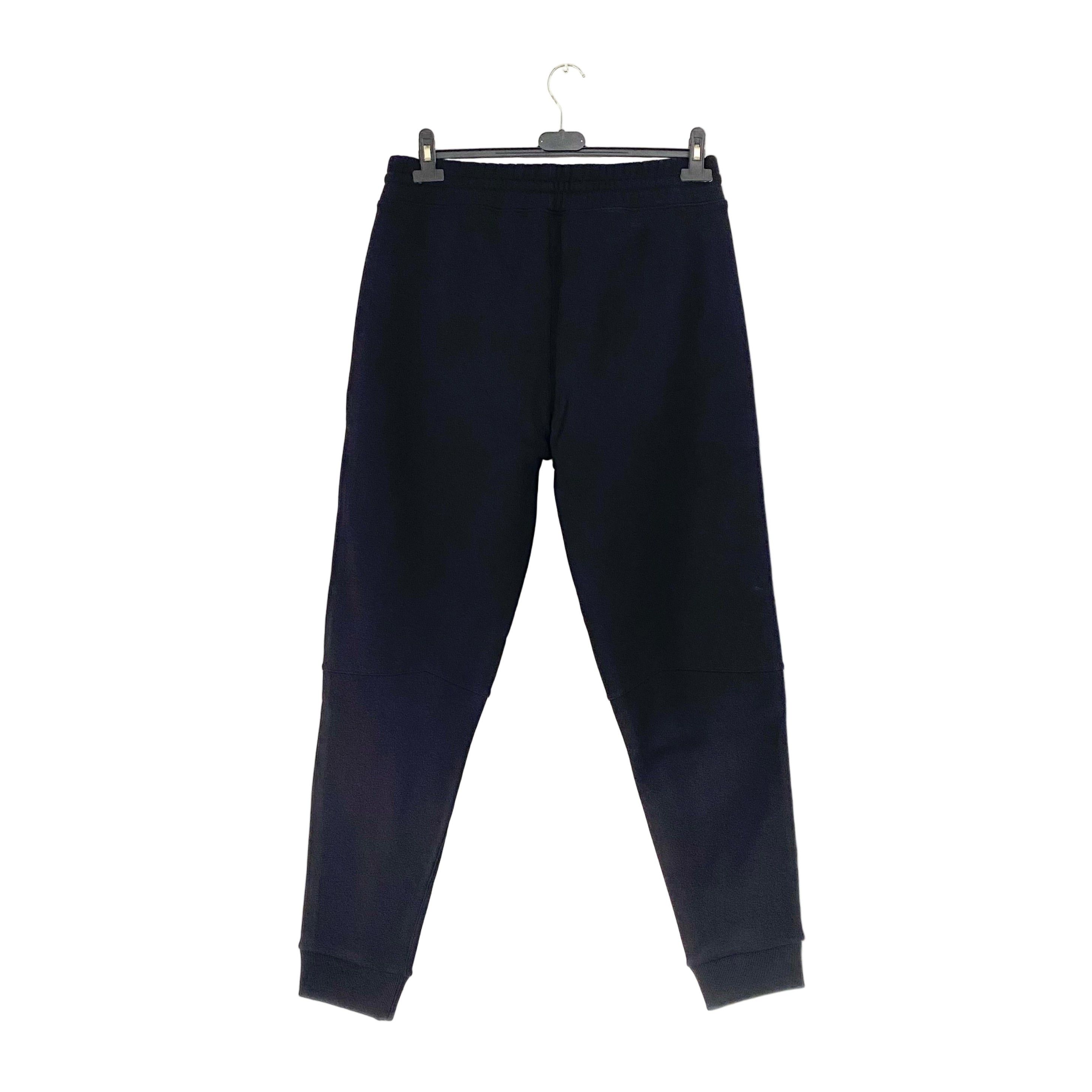 Givenchy Black Nylon Panel Address Logo Sweatpants Size US 32 / EU 48 - 10 Thumbnail