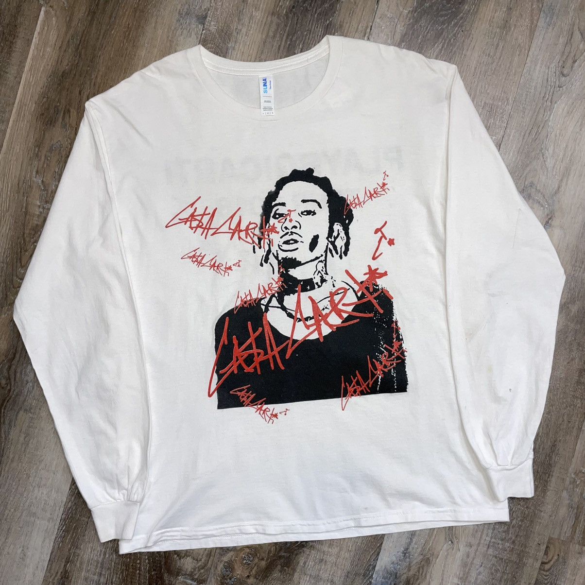 Playboi Carti 2018 Playboi Carti Cash Carti Tour Shirt Mens Large Awge Rap Size US L / EU 52-54 / 3 - 3 Thumbnail