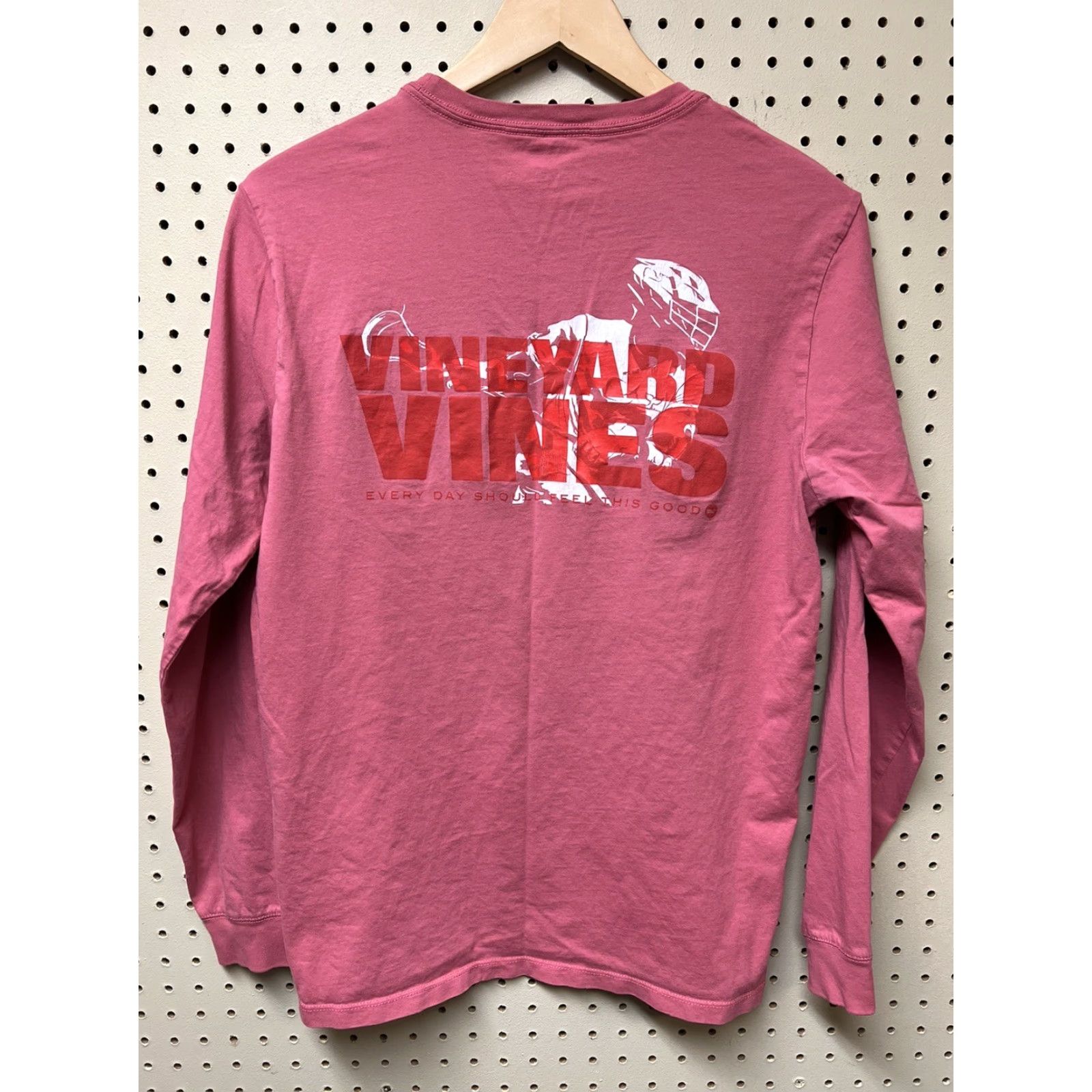 Vineyard Vines Vineyard Vines Men's Long Sleeve T-Shirt Pocket Crew Neck Nantucket Red Small Red Whale Graphic Nantucket Red Size US S / EU 44-46 / 1 - 2 Thumbnail