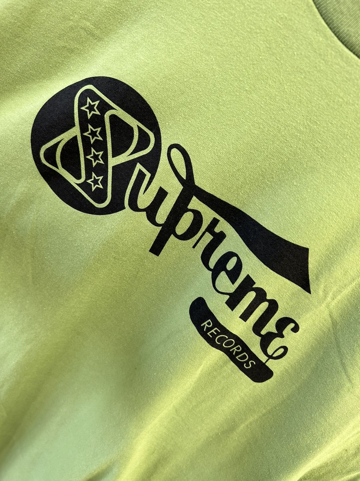 Supreme Supreme Records T-shirt Size US L / EU 52-54 / 3 - 3 Thumbnail