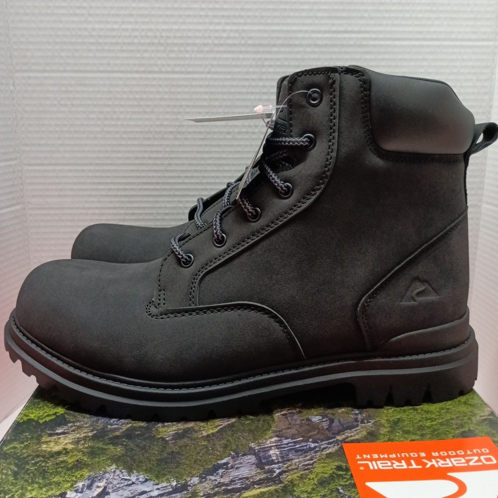 Other Ozark Trail New Size US 13 Men's Boot Troy II Black Hiking Size US 13 / EU 46 - 3 Thumbnail
