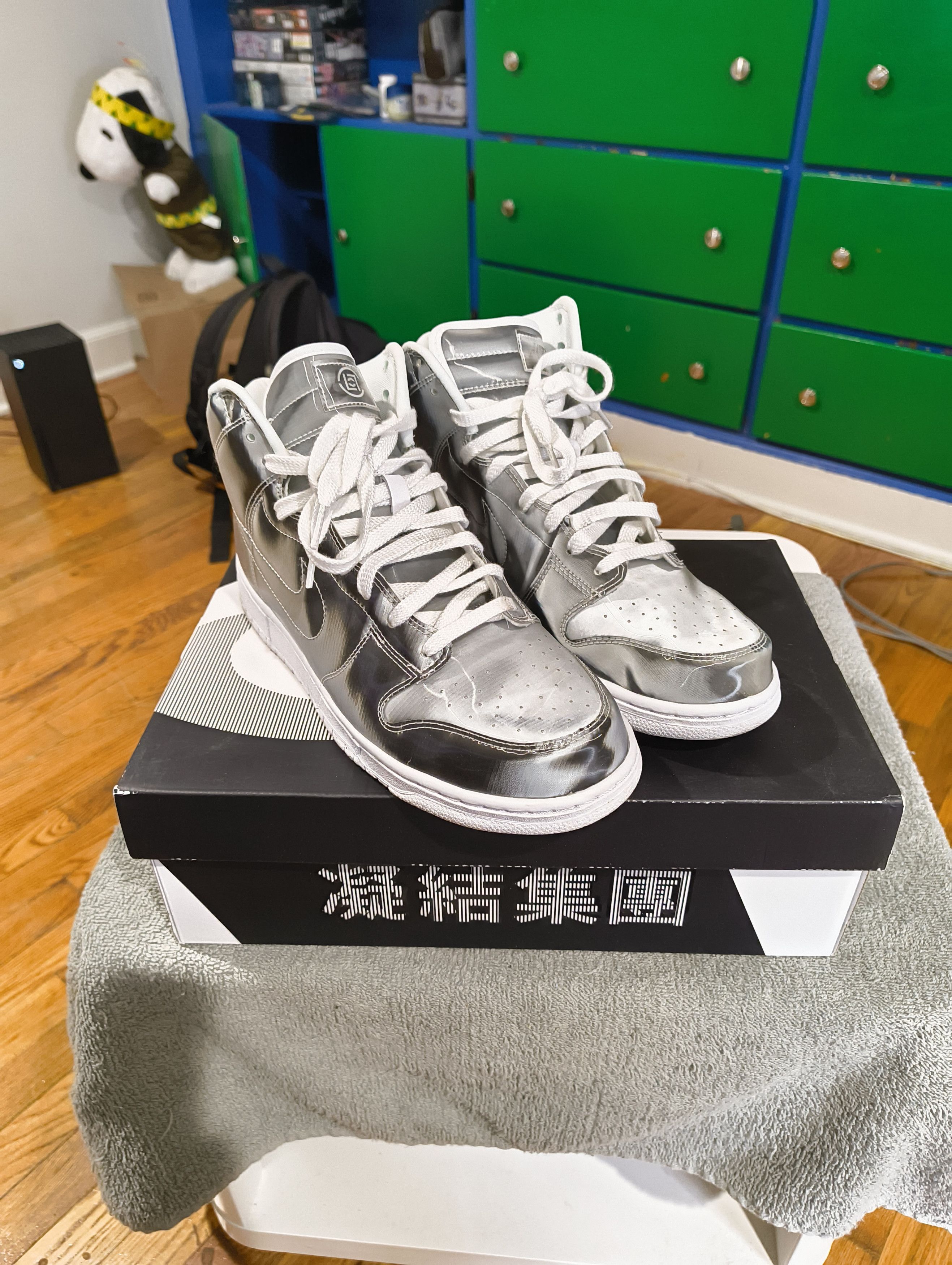 CLOT × Nike Nike x Clot Dunk Hi SP Size US 10 / EU 43 - 3 Thumbnail