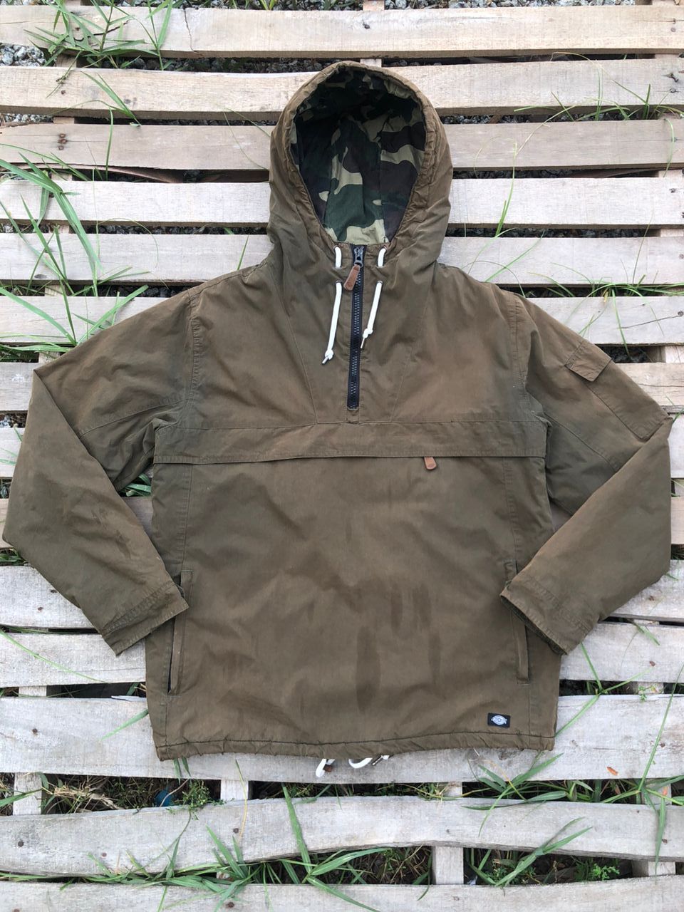 Vintage Dickies Anorak Jacket Distressed