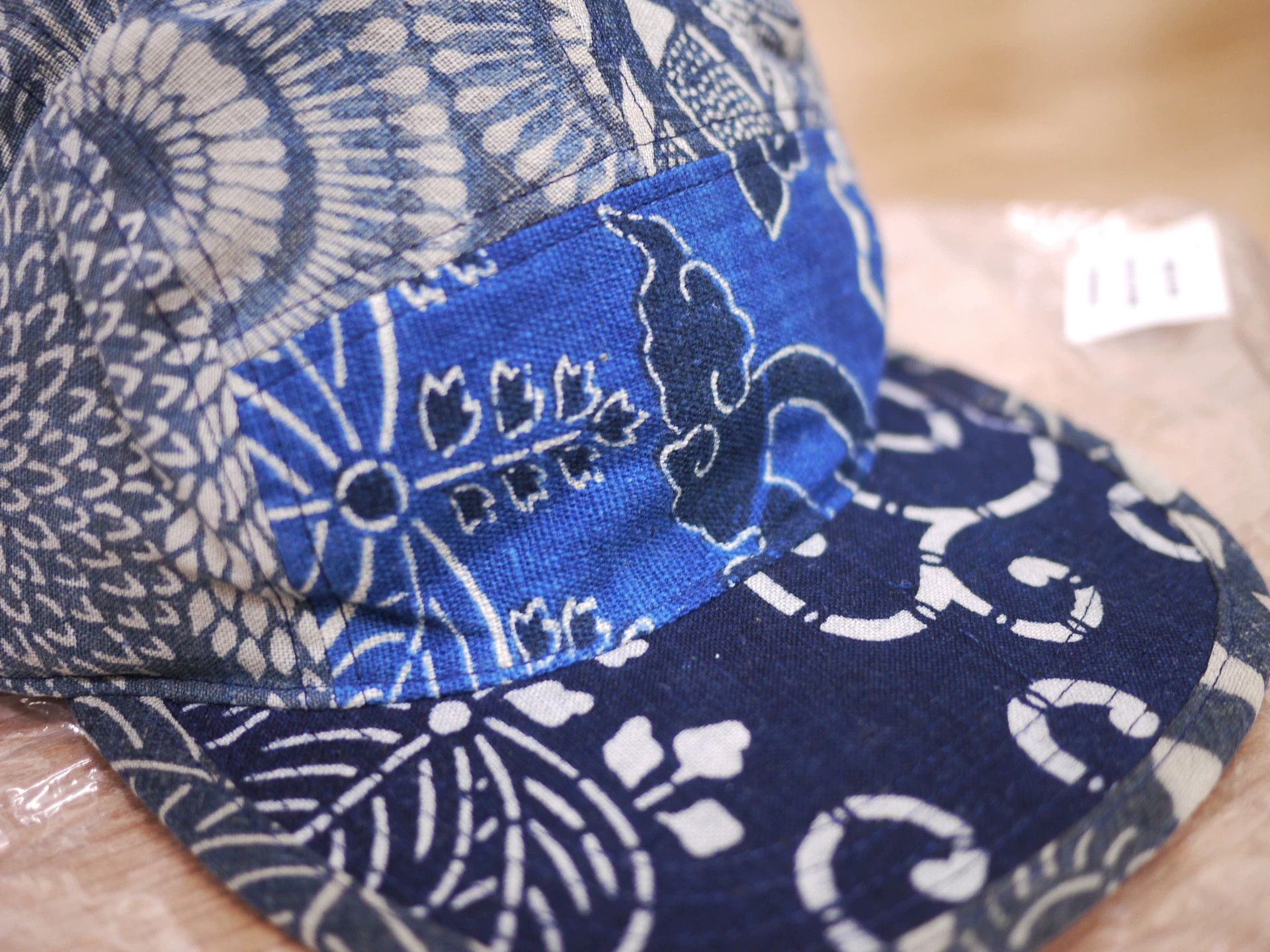 Visvim Visvim ICT Camp Cap Kofu Indigo Pattern F Size ONE SIZE - 4 Thumbnail