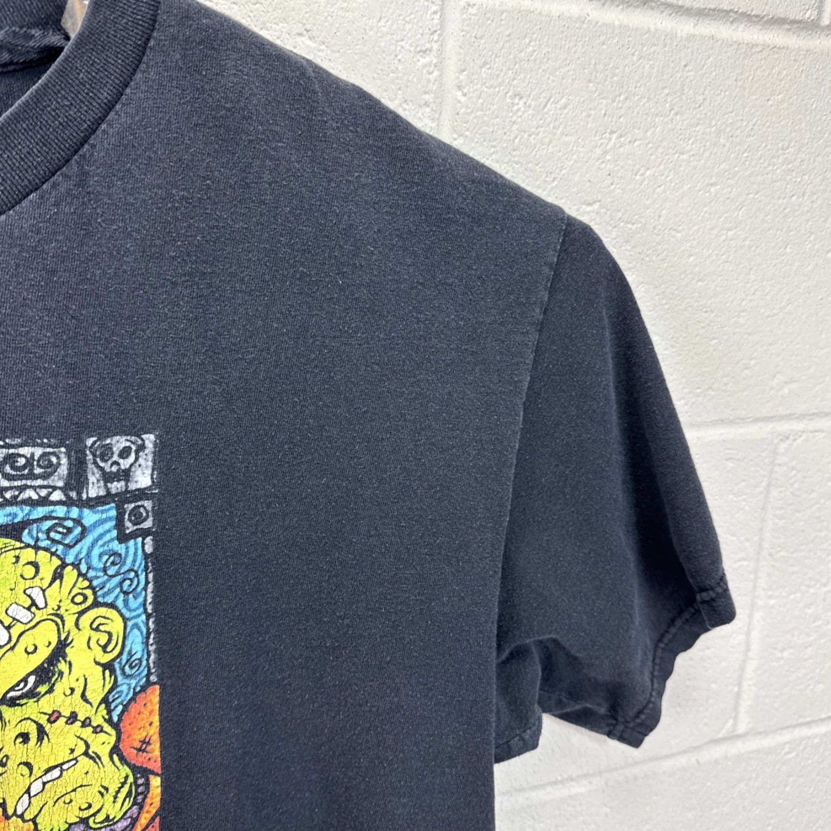 Vintage VINTAGE Black XL T-Shirt Heavy Metal Band Tee 90s White Zombie Hand Puppet Mens Short Sleeve Cotton Graphic Tee Size US XL / EU 56 / 4 - 5 Thumbnail