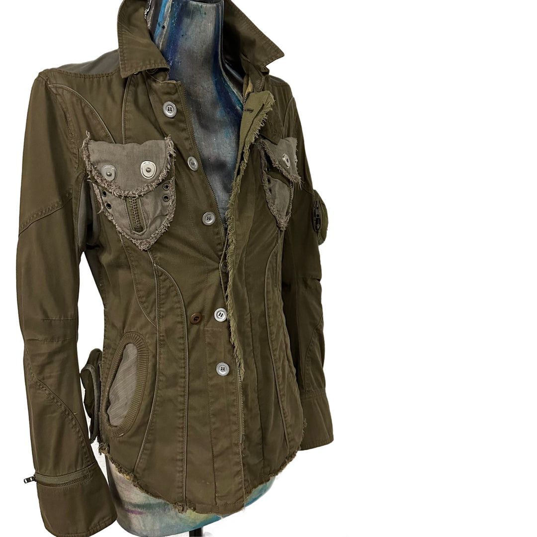 Le Grande Bleu (L.G.B.) Lgb parachute soldier pilot jacket size 1 Size US S / EU 44-46 / 1 - 1 Thumbnail