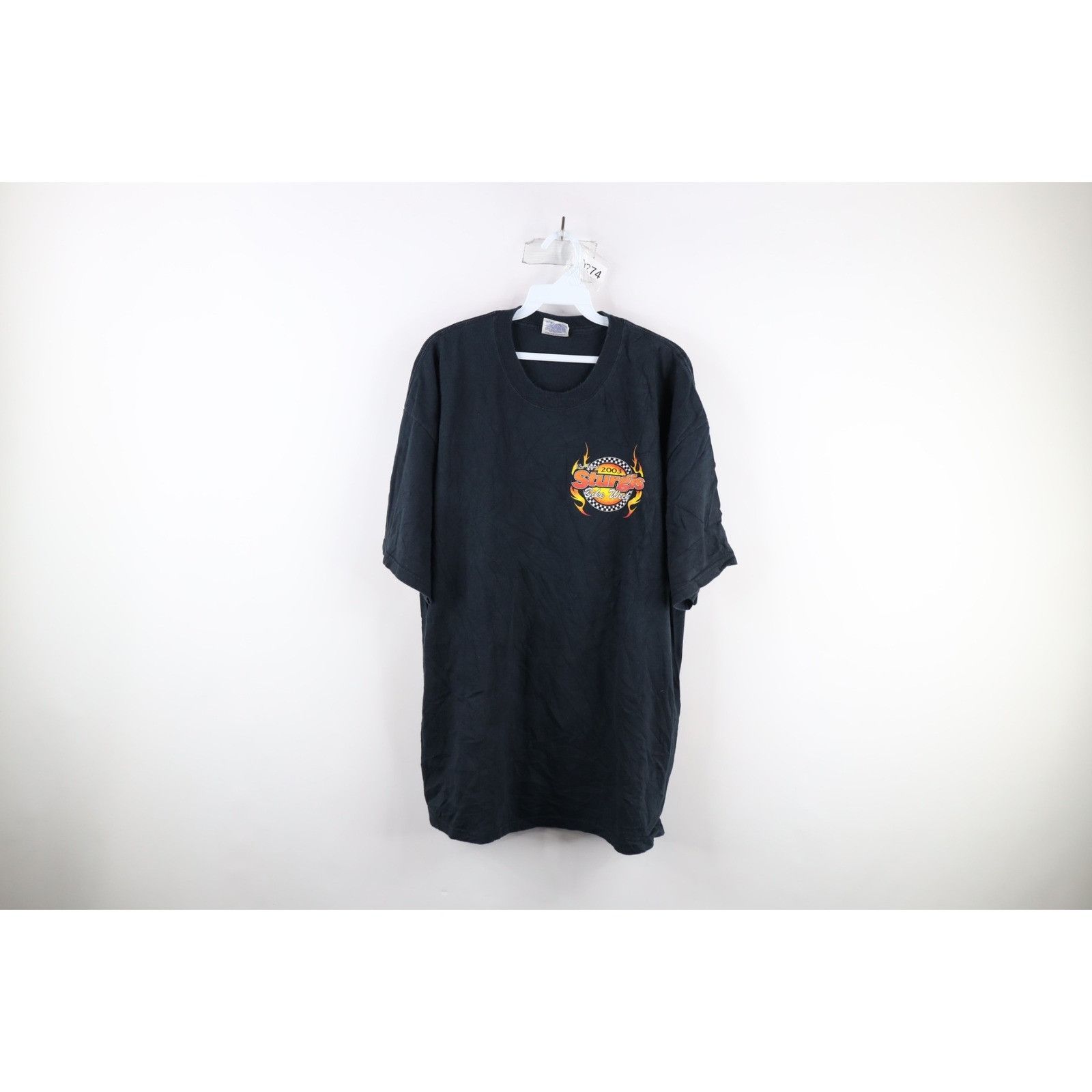Vintage Vintage Y2K Streetwear Mens XL Faded 2003 Sturgis Bike Week Size US XL / EU 56 / 4 - 1 Thumbnail