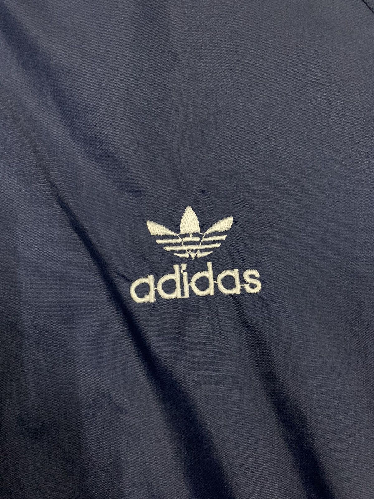 Adidas Vintage 80s Adidas Trefoil Full Zip Windbreaker Light Jacket Size US M / EU 48-50 / 2 - 7 Thumbnail