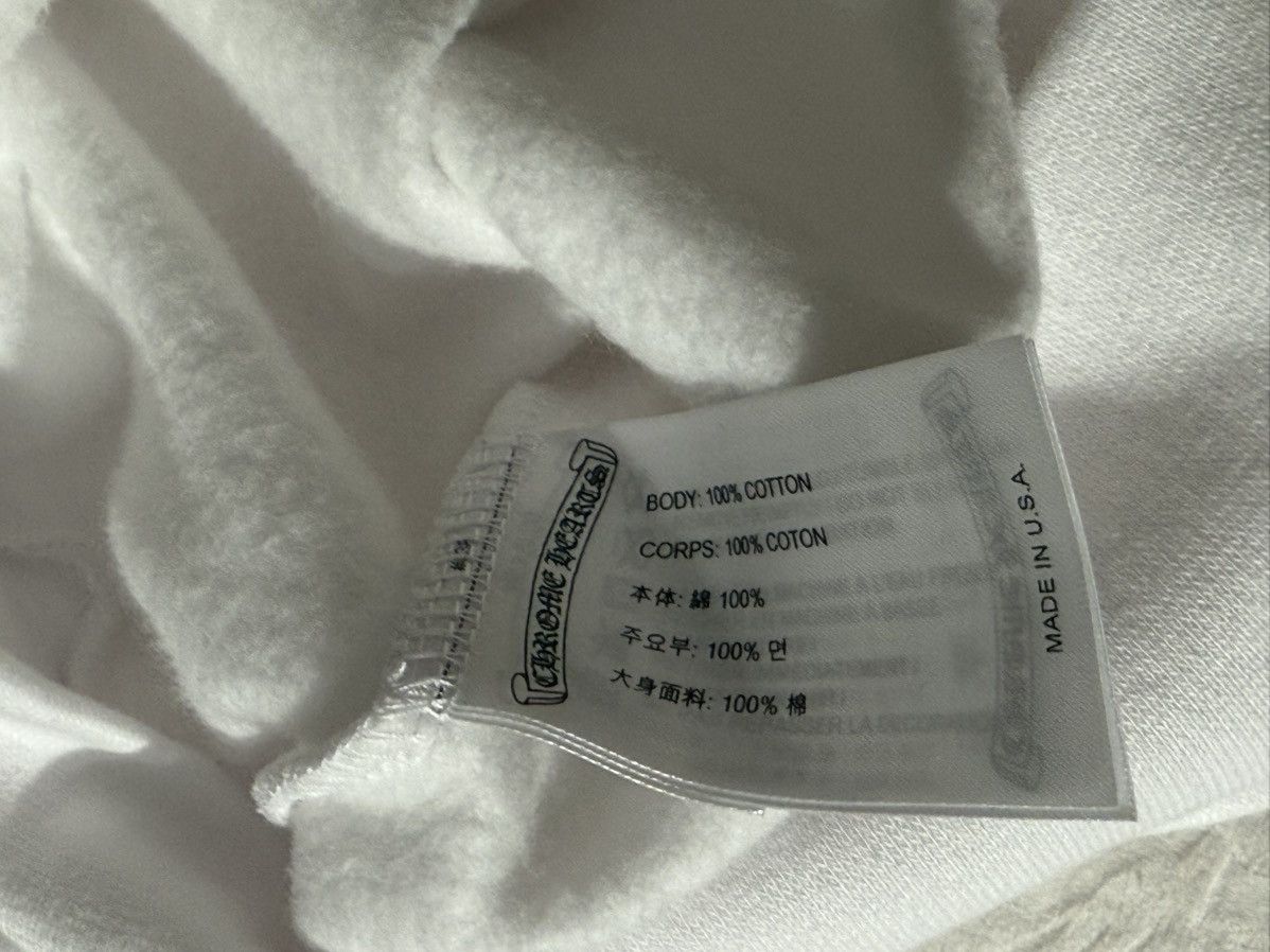 Chrome Hearts Chrome Hearts Zip Hoodie White Blue SZ Large Authentic FW25 Size US L / EU 52-54 / 3 - 9 Thumbnail