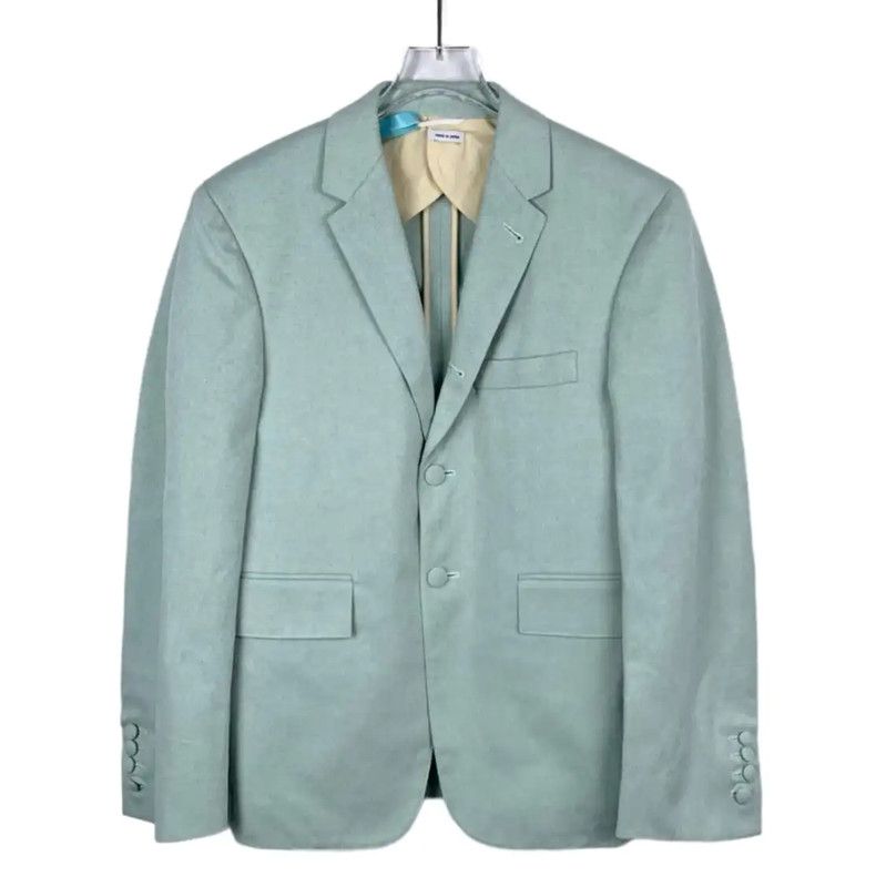 Thom Browne Thom Browne Light Green Men's Jacket 0089 Size US XXS / EU 40 - 1 Thumbnail