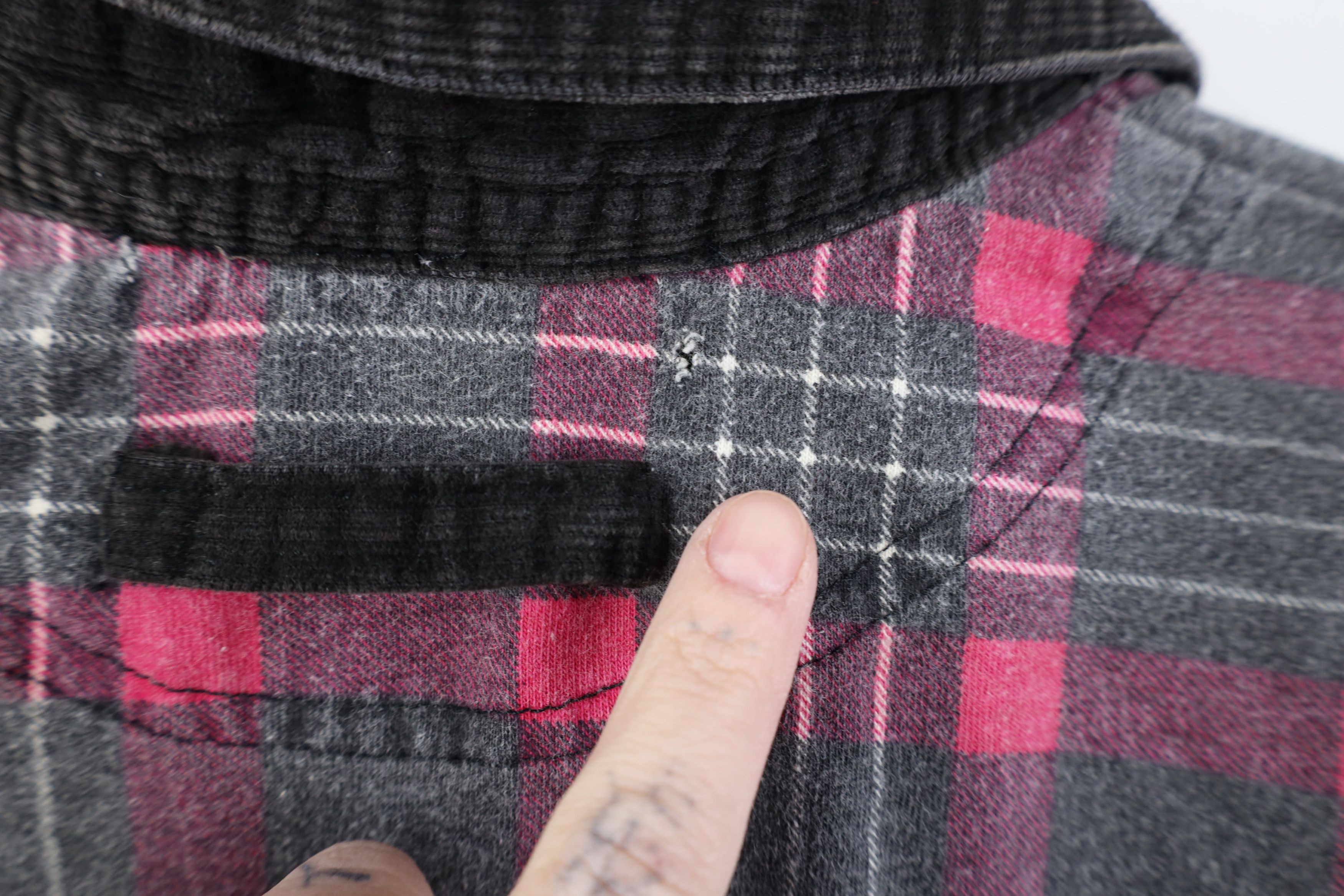 Vintage Vintage 90s Streetwear Collar Long Sleeve Rugby Polo Plaid Size XL / US 12-14 / IT 48-50 - 11 Thumbnail
