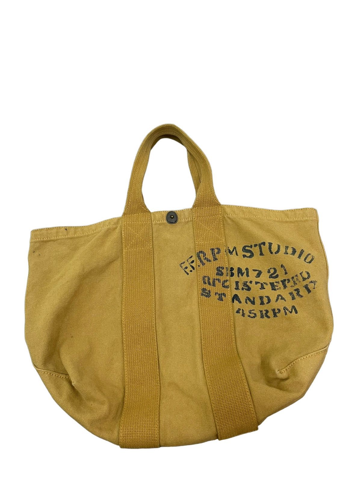 45rpm Tote Bag 45rpm Japan Cotton Canvas 1🟩 Size ONE SIZE - 9 Thumbnail