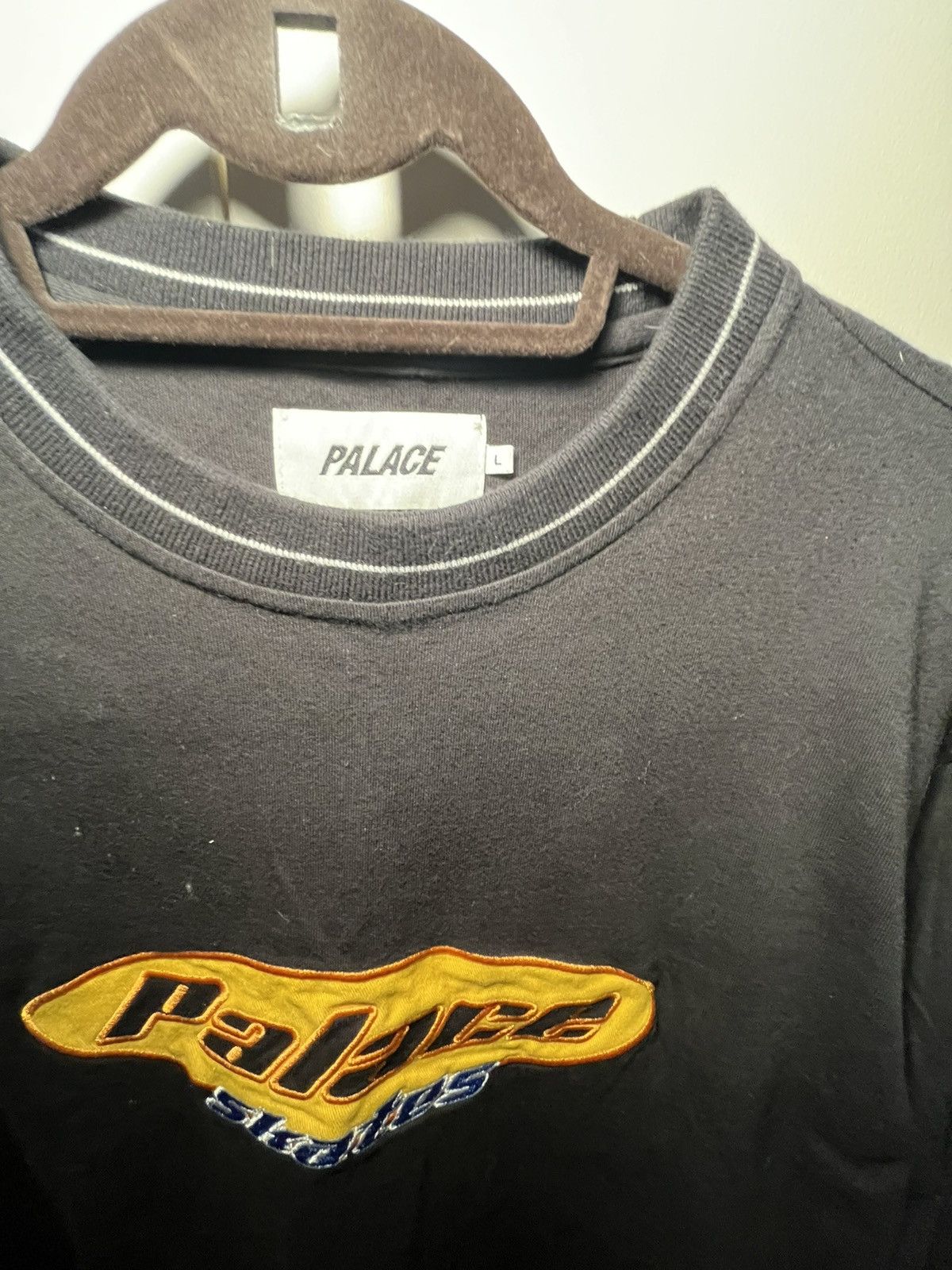 Palace Rare Palace Skateboards Black Cotton Longsleeve Skate Size US L / EU 52-54 / 3 - 2 Thumbnail