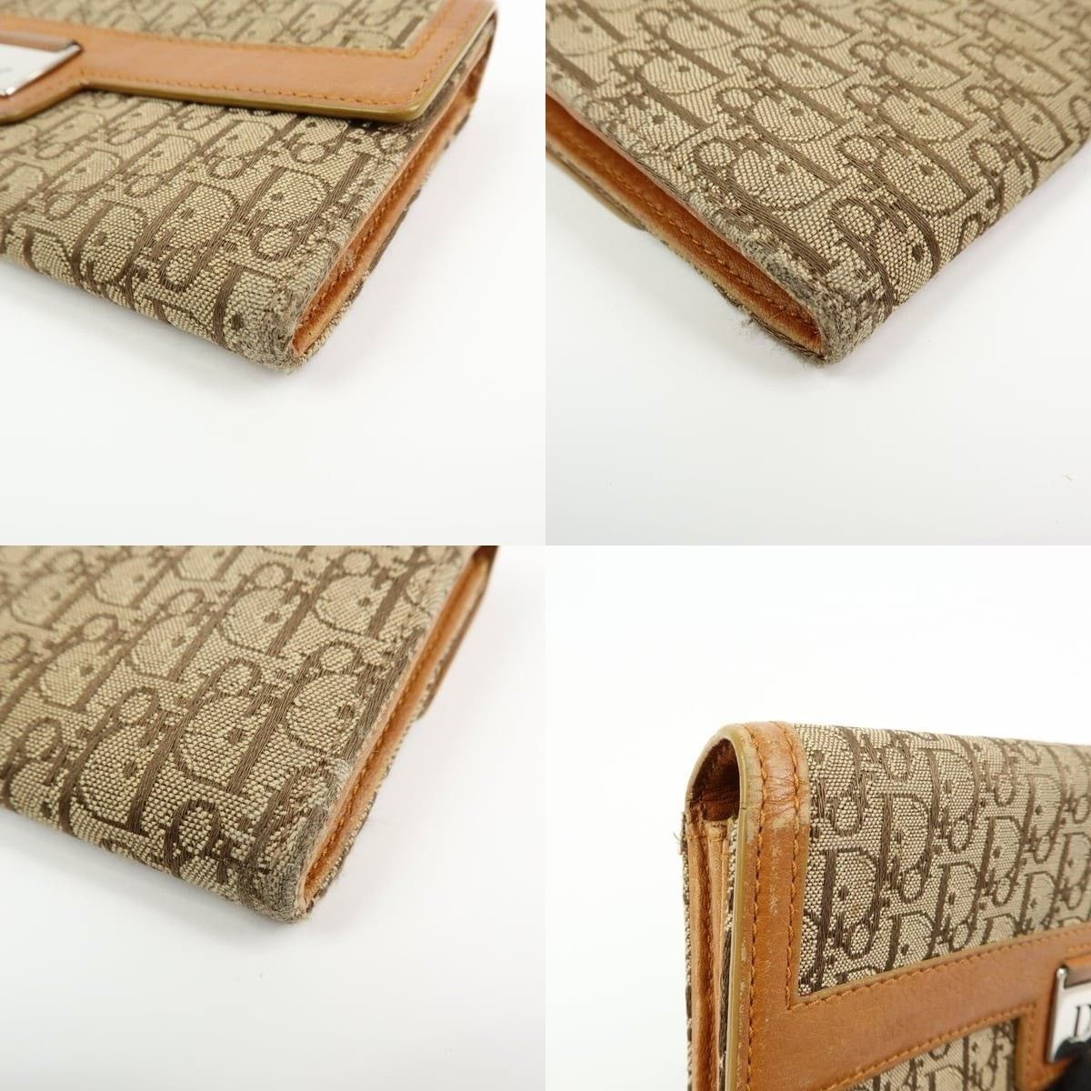 Christian Dior Monsieur Christian Dior Trotter Street Chic Oblique Wallet Size ONE SIZE - 4 Thumbnail