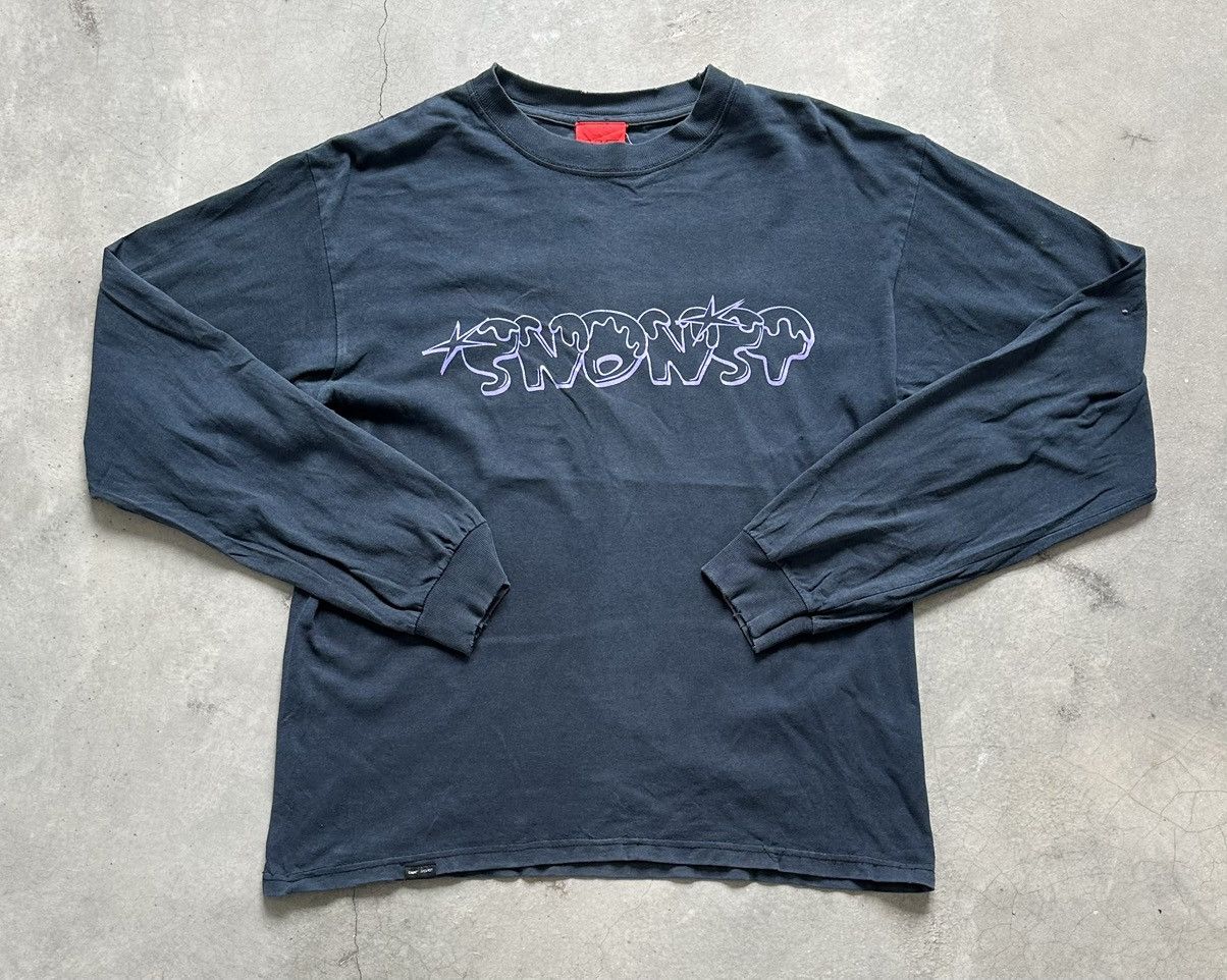 Japanese Brand SNDST JAPAN ICECREAM SPELLOUT WELL FADED TEE Size US M / EU 48-50 / 2 - 1 Thumbnail
