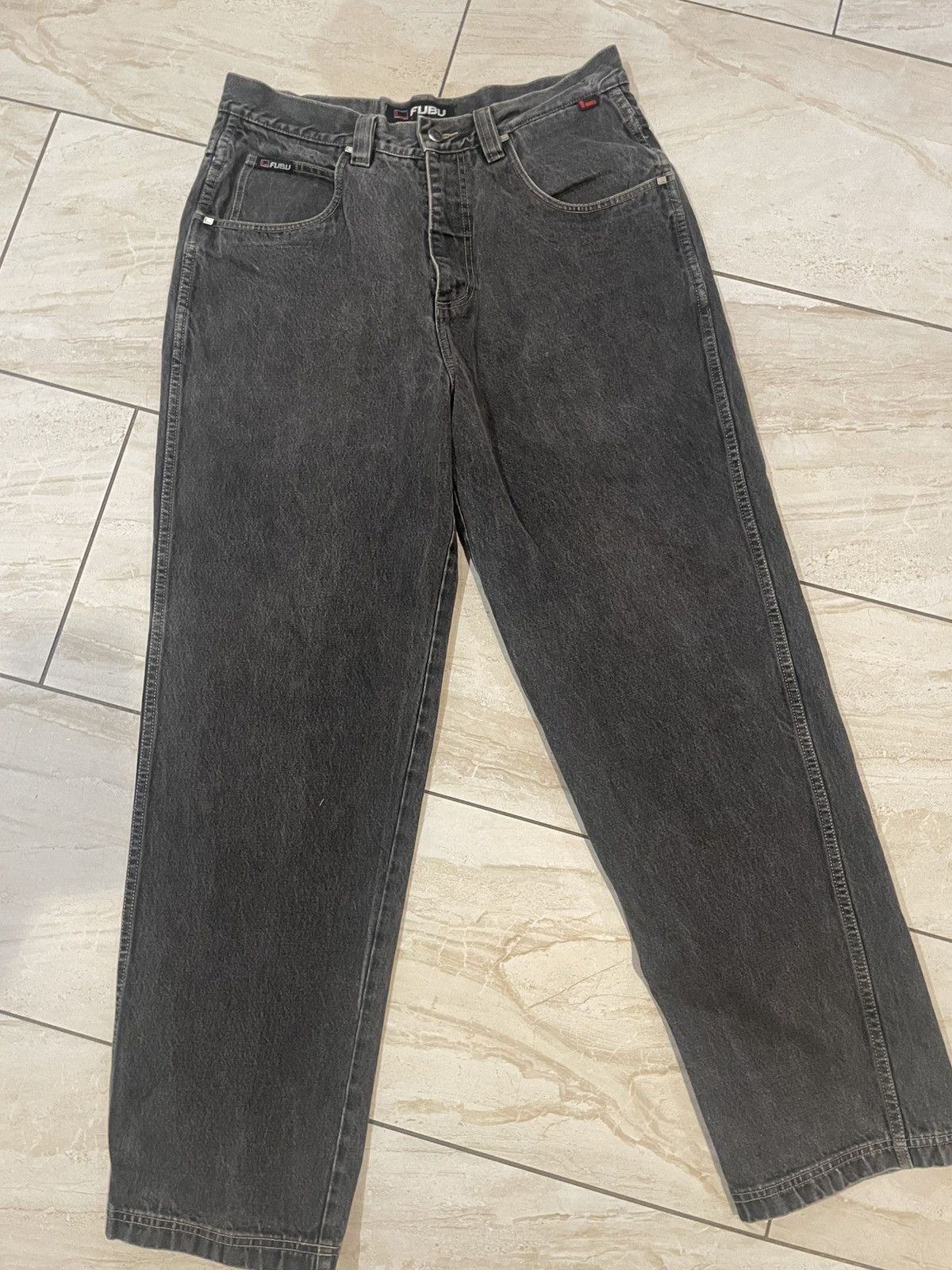 Fubu × Vintage FUBU JEANS Size US 36 / EU 52 - 2 Thumbnail