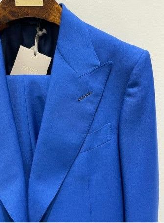 Tom Ford o1w1db10625 2LAP05 Suit in Blue Size US L / EU 52-54 / 3 - 3 Thumbnail