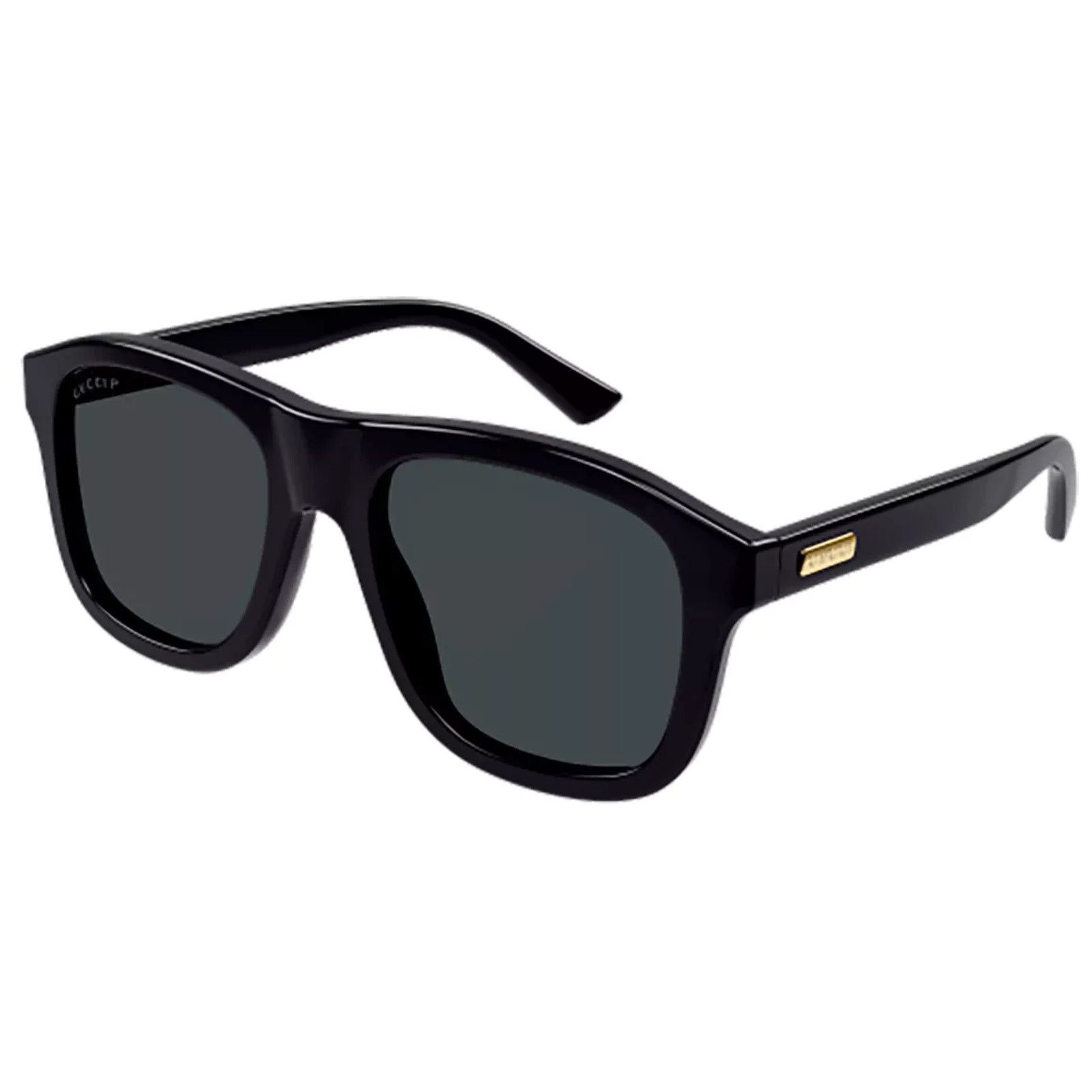 Gucci Gucci Sunglasses GG1316S 002 Shiny Black Grey Polarized Men Size ONE SIZE - 2 Thumbnail