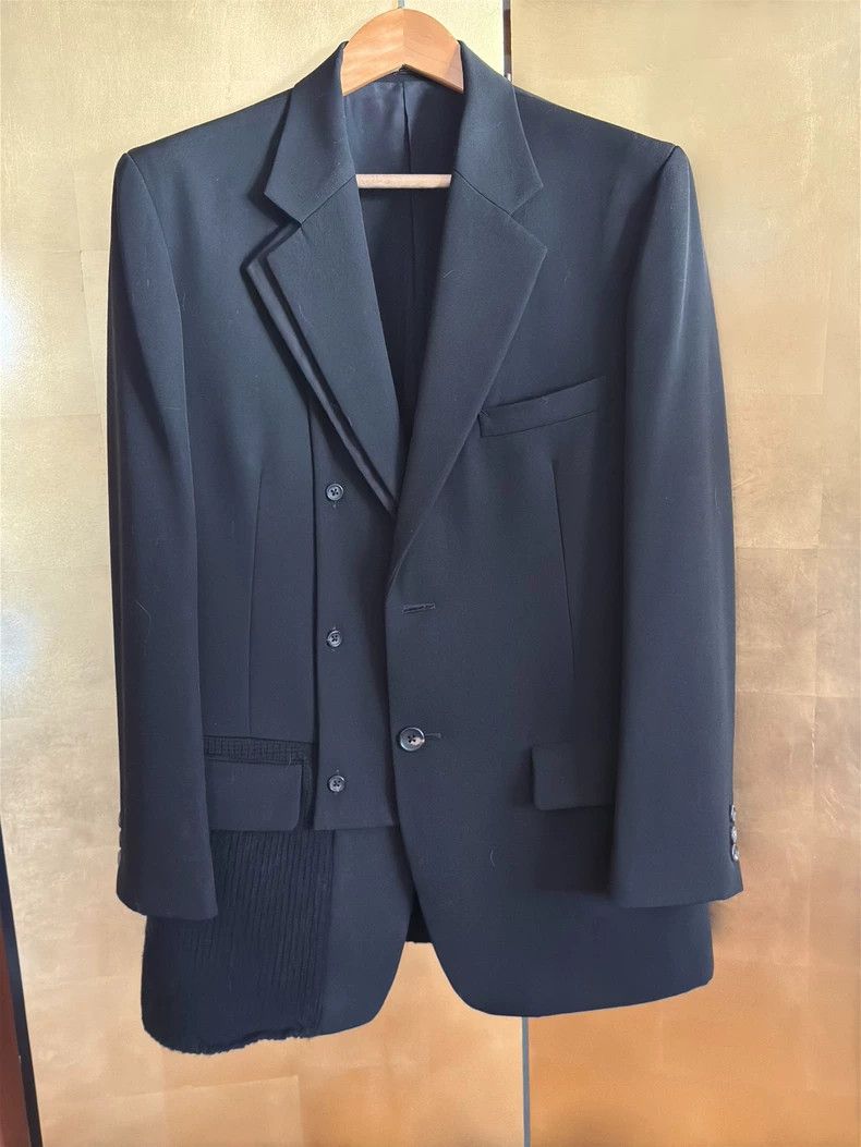 Yohji Yamamoto Yohji Yamamoto size 2 07AW blazer Size 36R - 2 Thumbnail