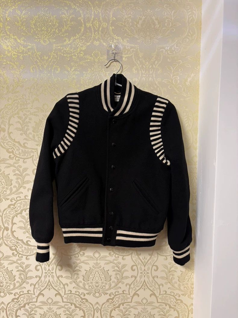 Saint Laurent Paris Saint Laurent Zebra Print Wool Bomber Jacket - dmc Size US M / EU 48-50 / 2 - 1 Thumbnail
