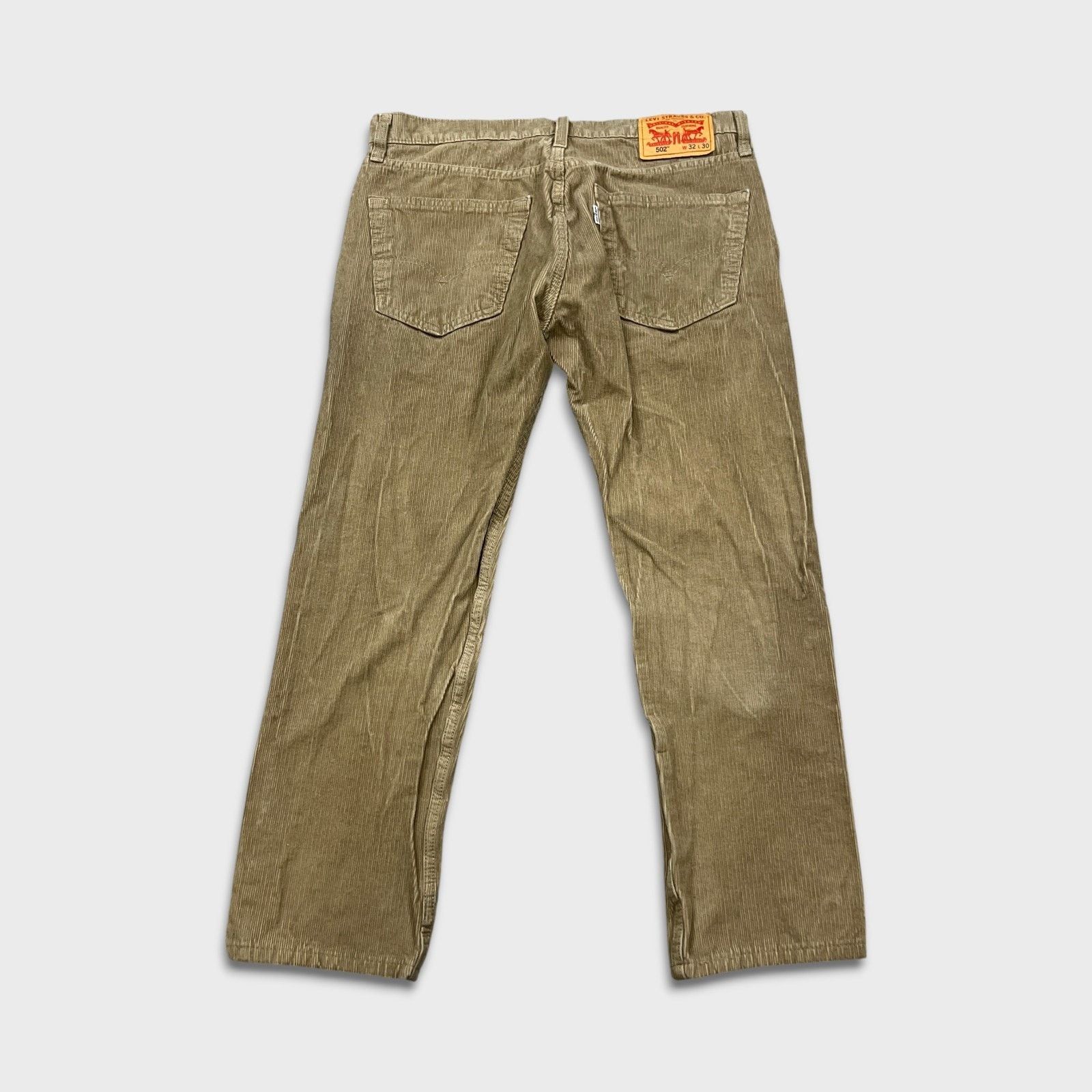 Levi's Levi's 502 Pants 32x26 Corduroy Tapered Stretch Regular Fit Size US 32 / EU 48 - 5 Thumbnail