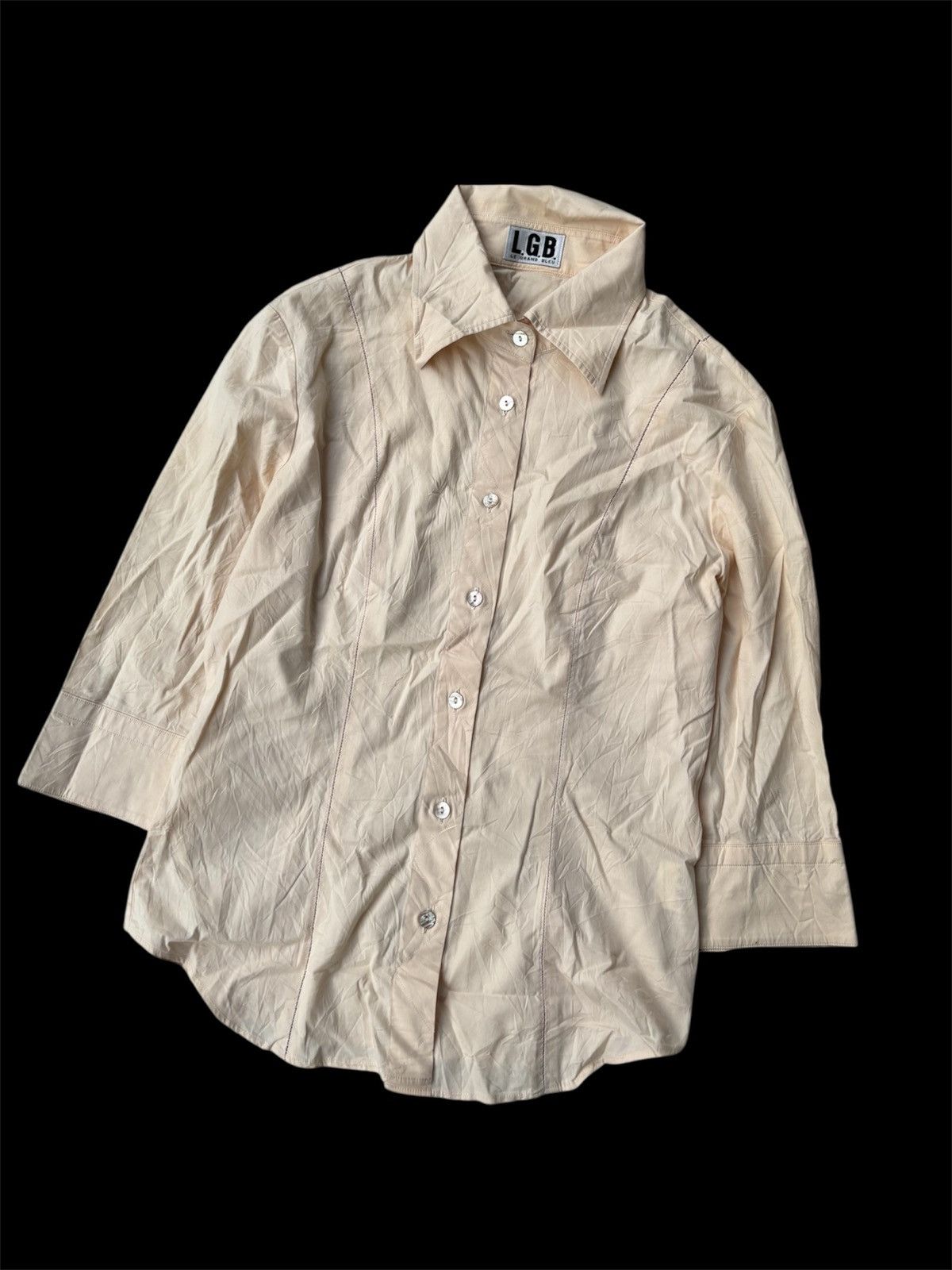 Le Grande Bleu (L.G.B.) L.G.B le grand bleu button up shirt Size US S / EU 44-46 / 1 - 2 Thumbnail