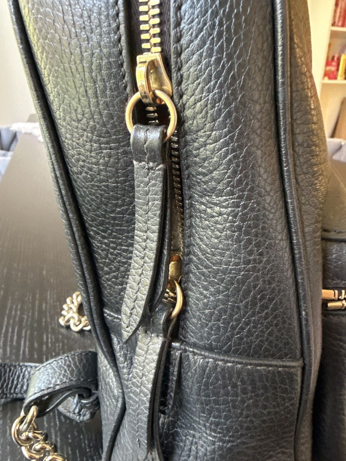 Gucci Gucci Solo Chain leather backpack Size ONE SIZE - 6 Thumbnail
